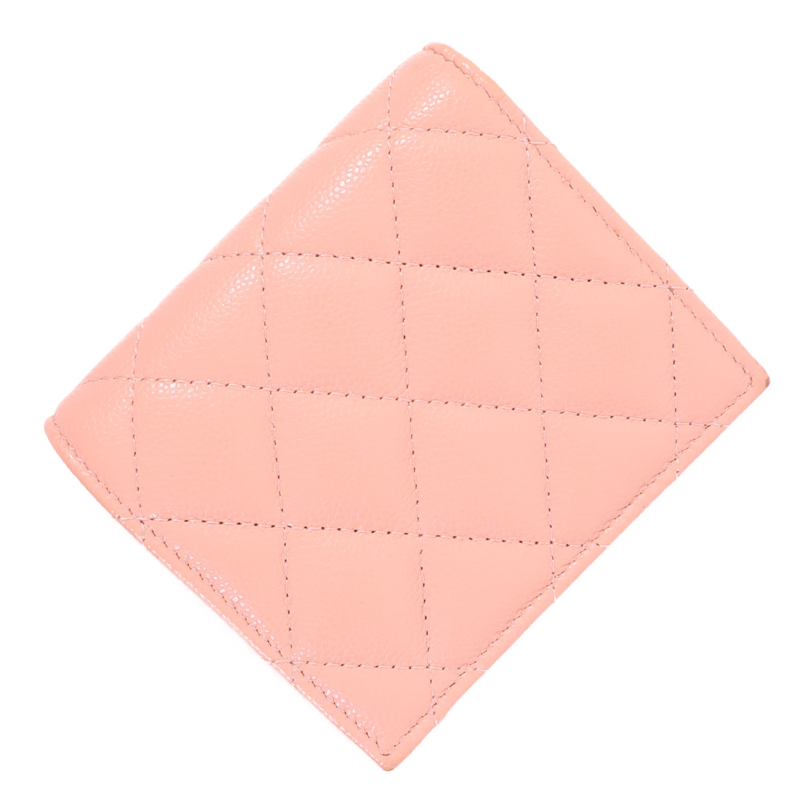 CHANEL 牛皮皮革Wallet金扣錢包