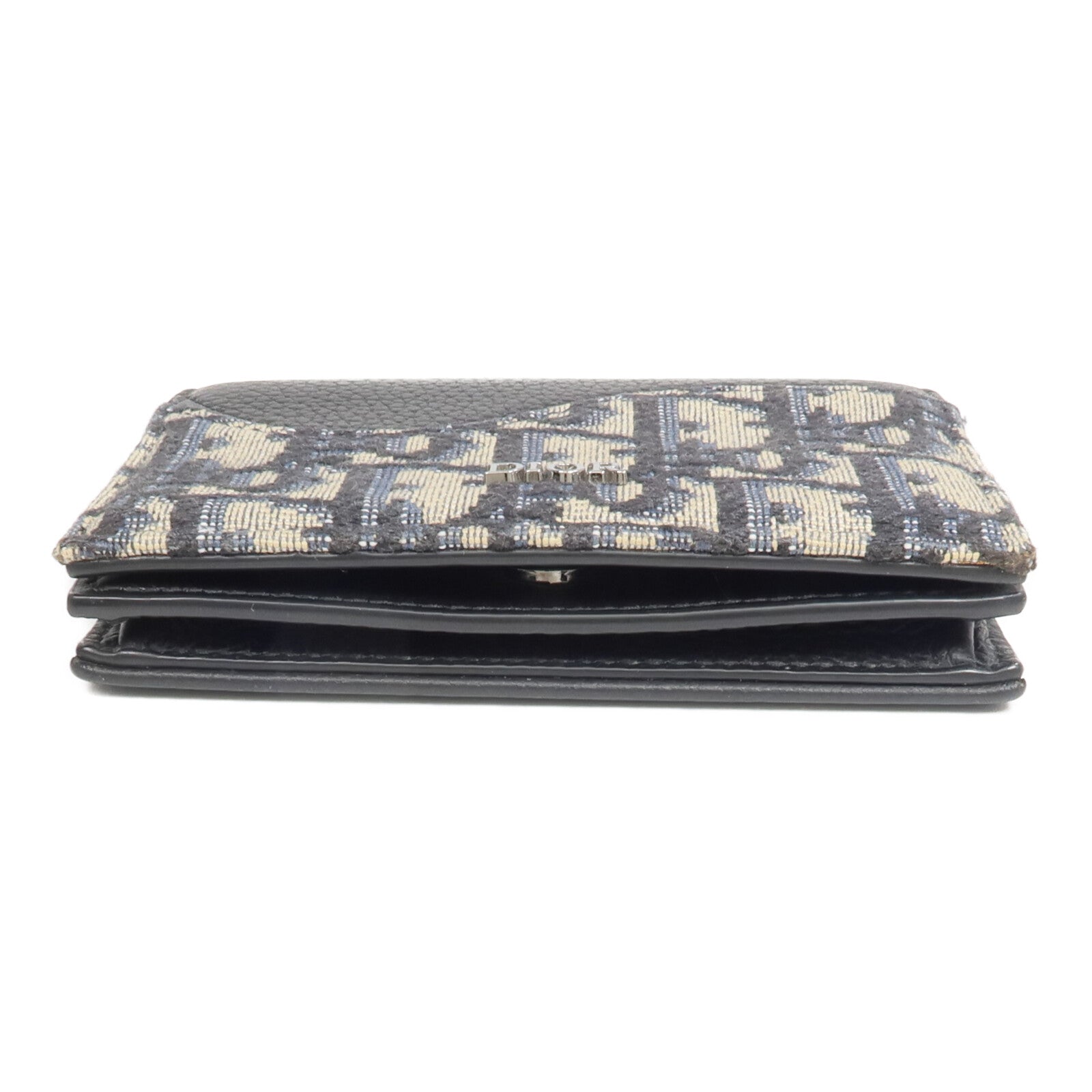 Dior 帆布/牛皮皮革Saddle Card Holder卡片套