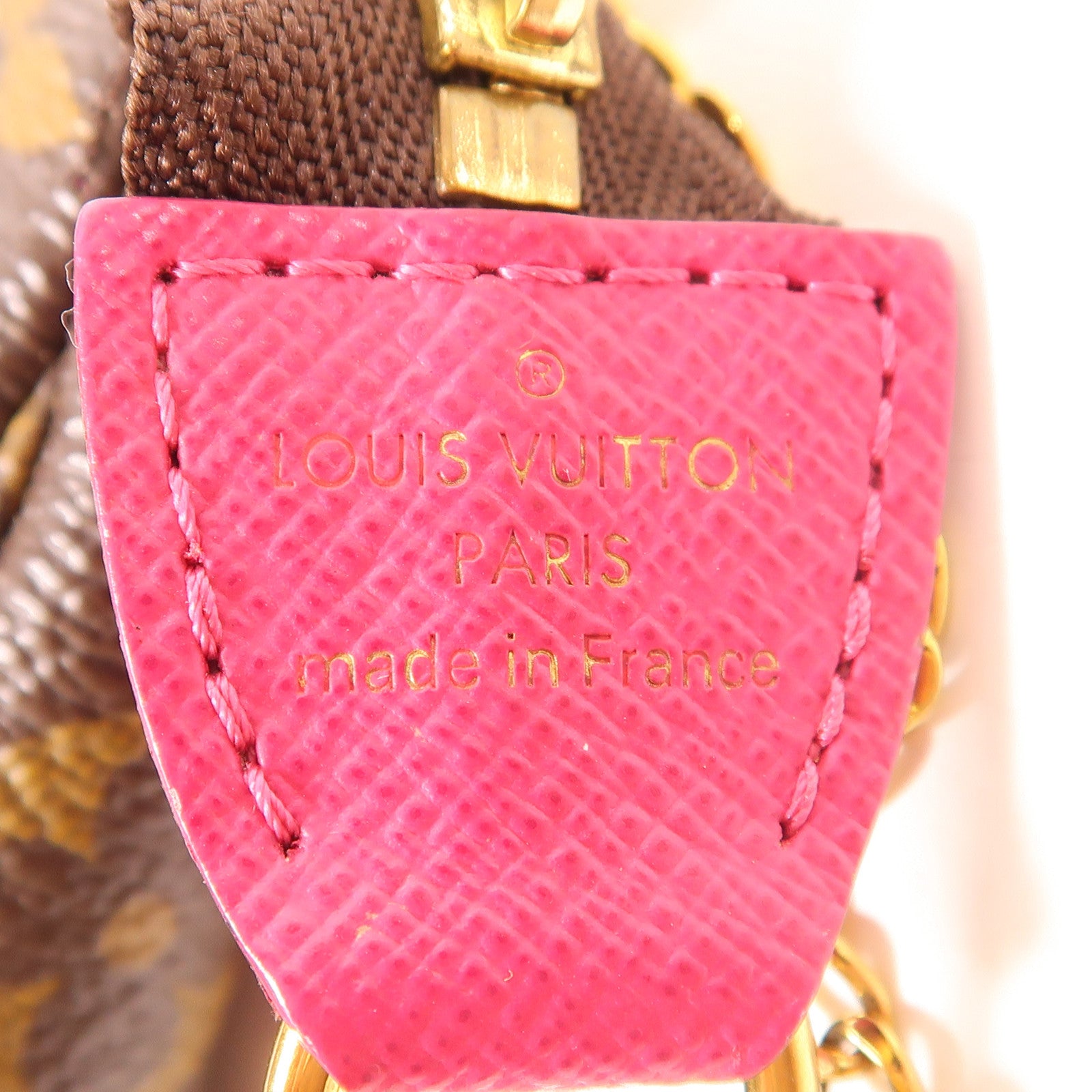 LOUIS VUITTON LV GHW Pochette Accessories Bag Handbag M67769 Monogram Brown