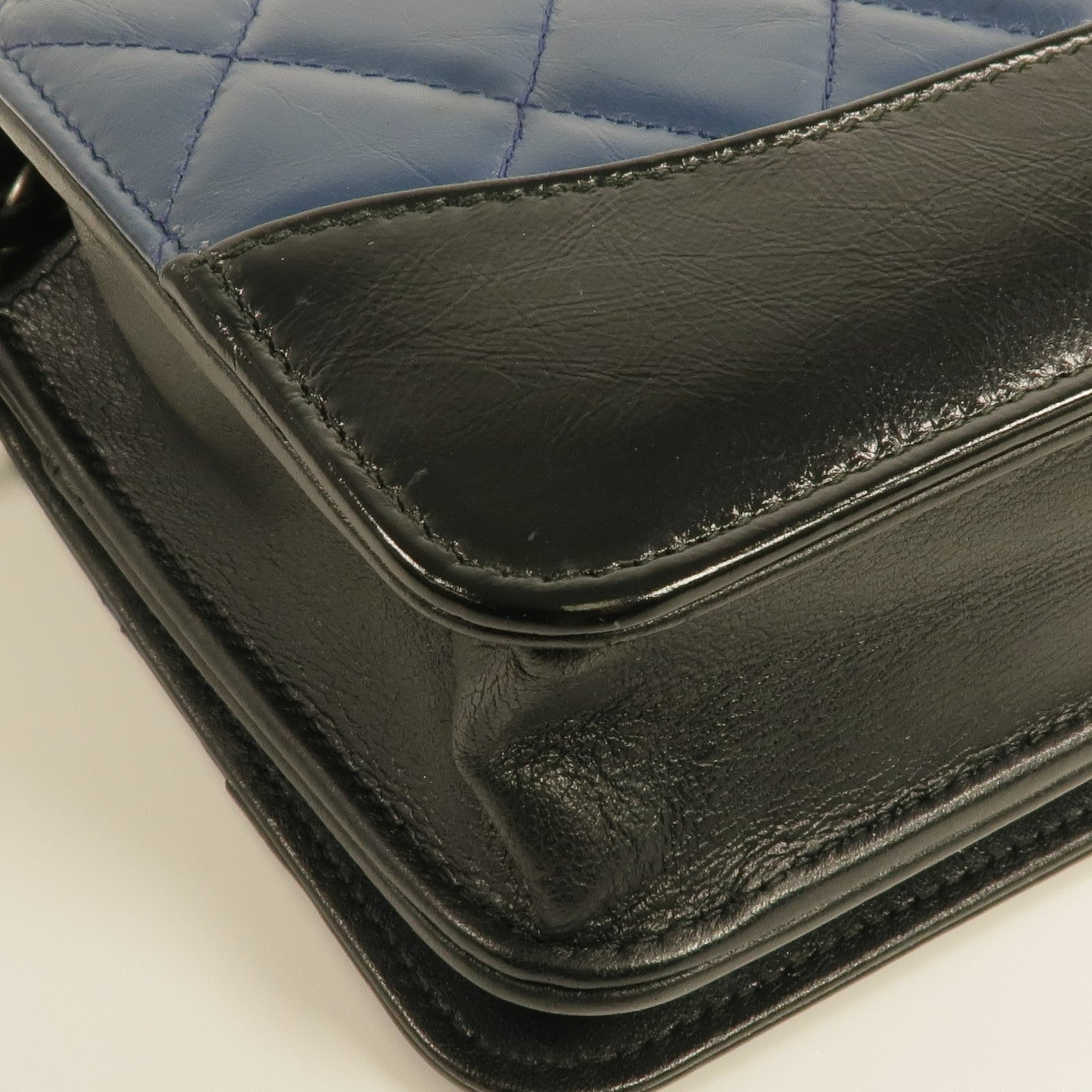 CHANEL 羊皮皮革WOC Wallet On Chain金扣鏈帶肩背袋