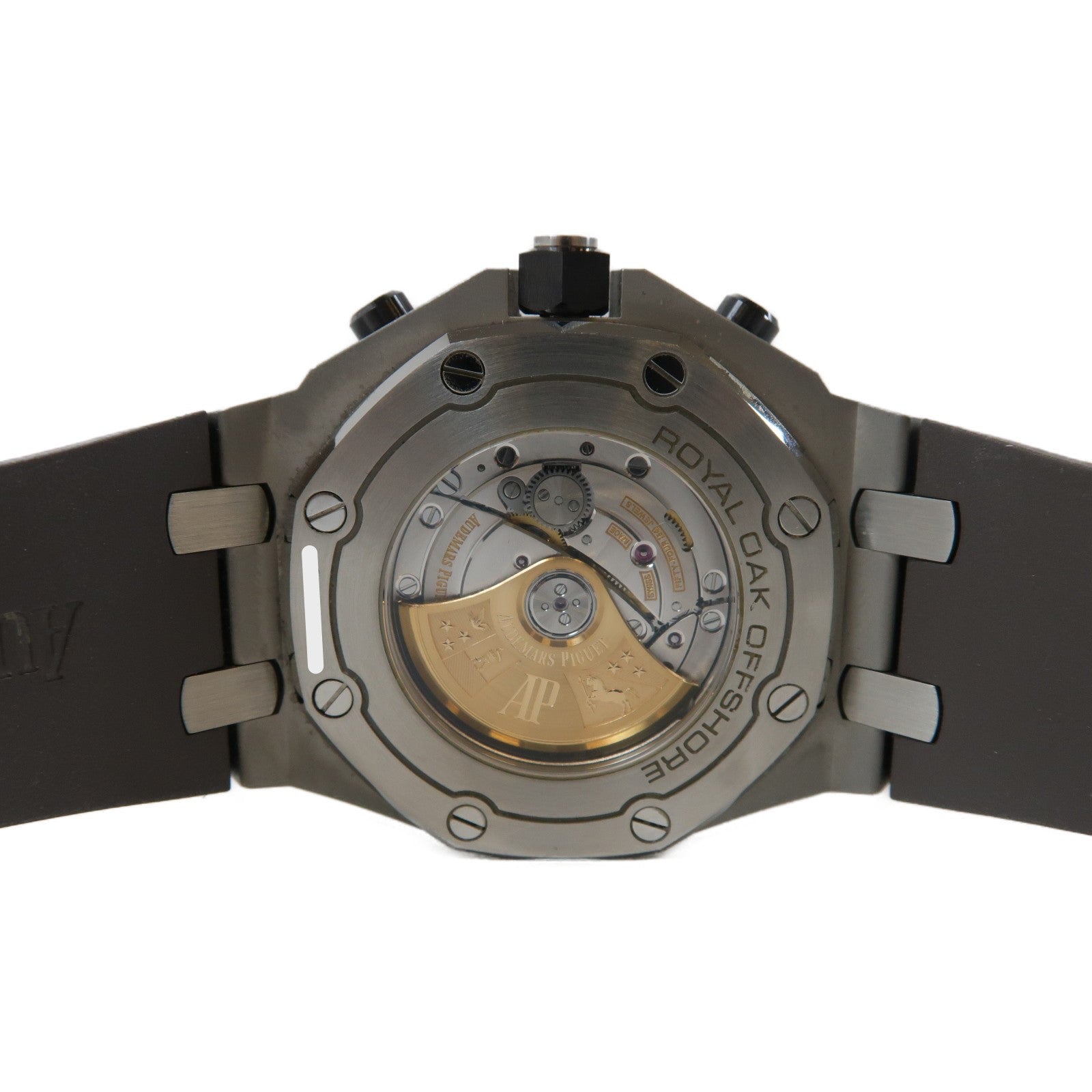 AUDEMARS PIGUET Royal Osk Offshore Chronograph不鏽鋼自動機芯手錶黑色