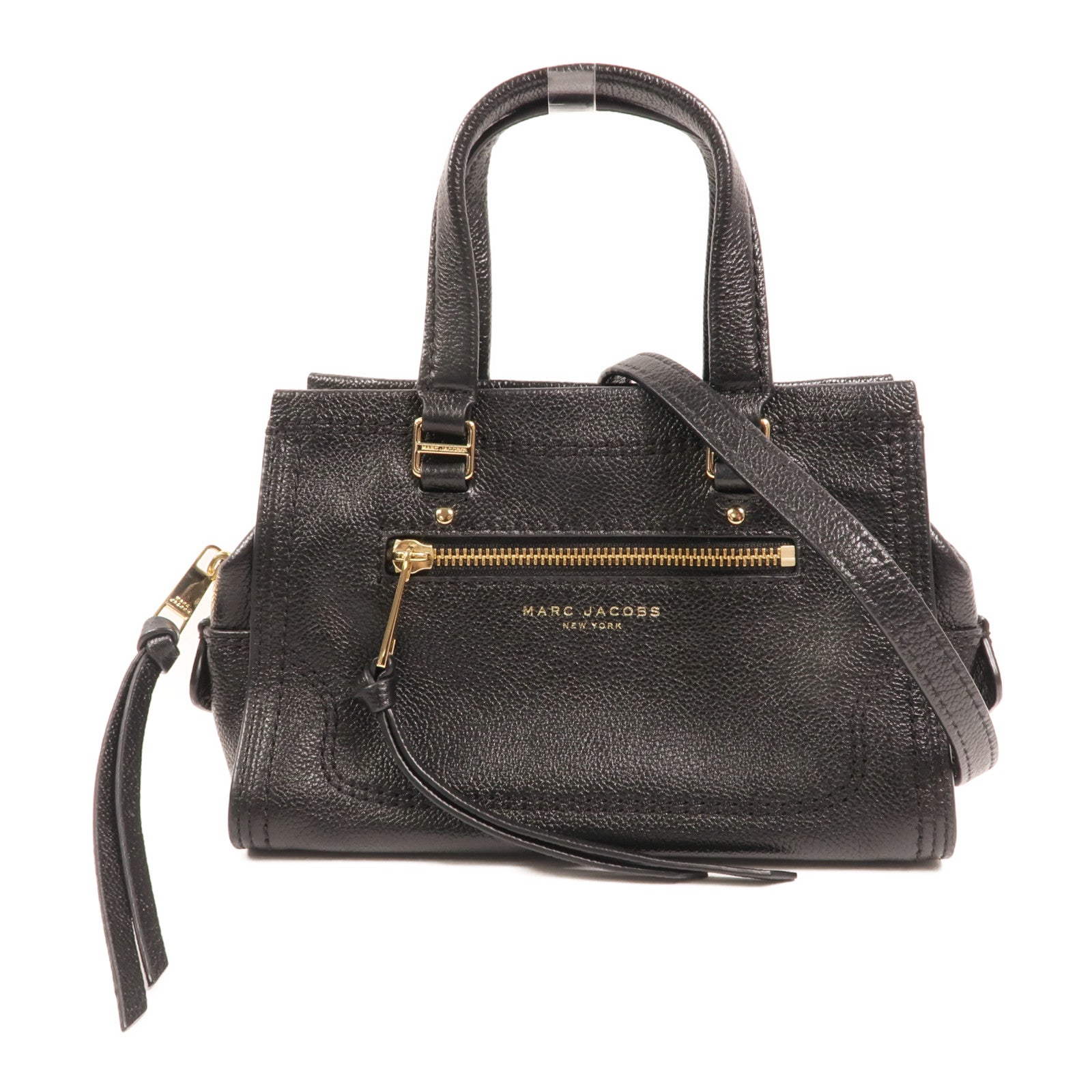 MARC JACOBS 牛皮皮革Mini Cruiser金扣手挽肩背兩用袋