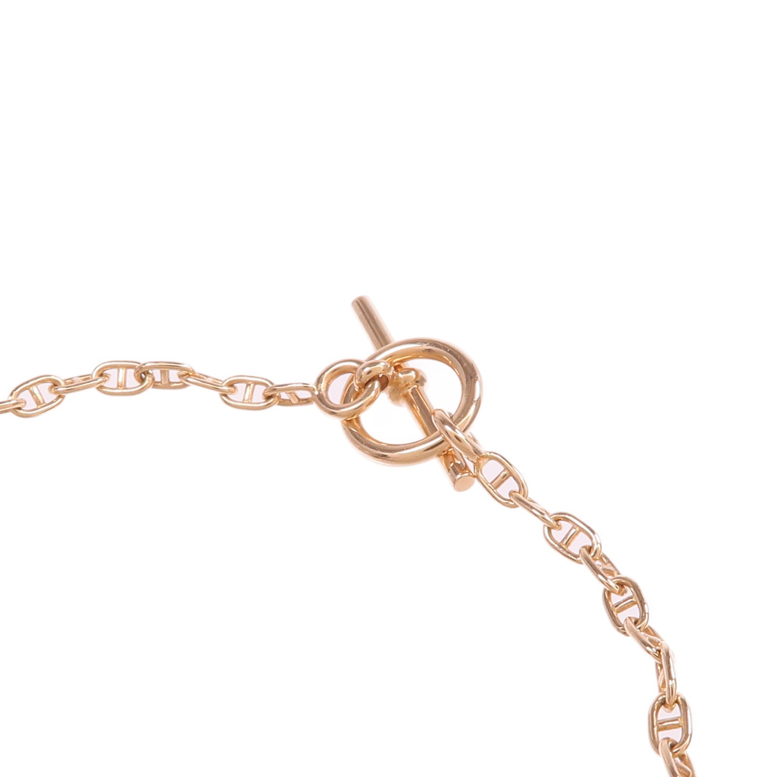 HERMES 18K玫瑰金Farandole Bracelet鑽石手鏈
