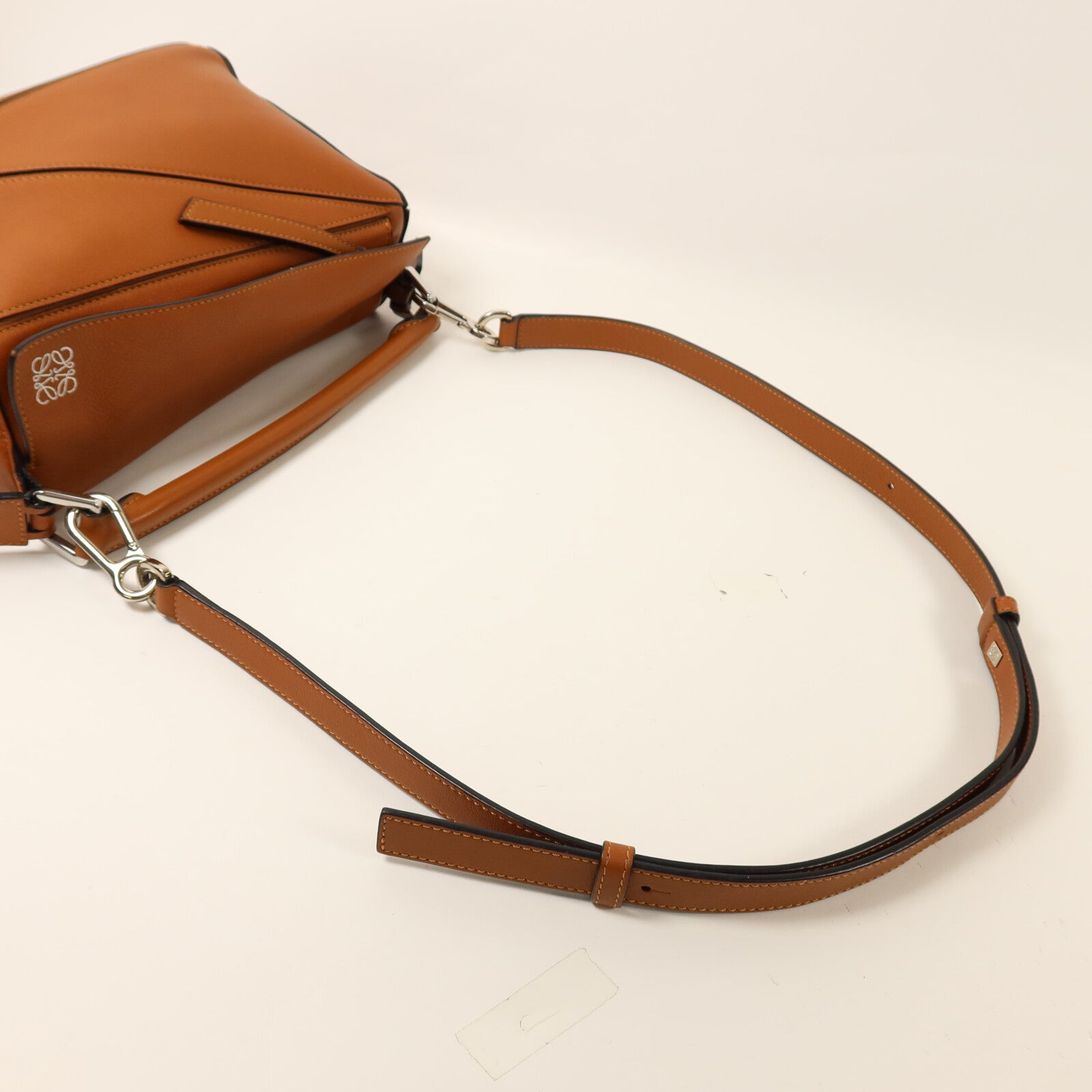 LOEWE 牛皮皮革Puzzle Small手挽肩背兩用袋