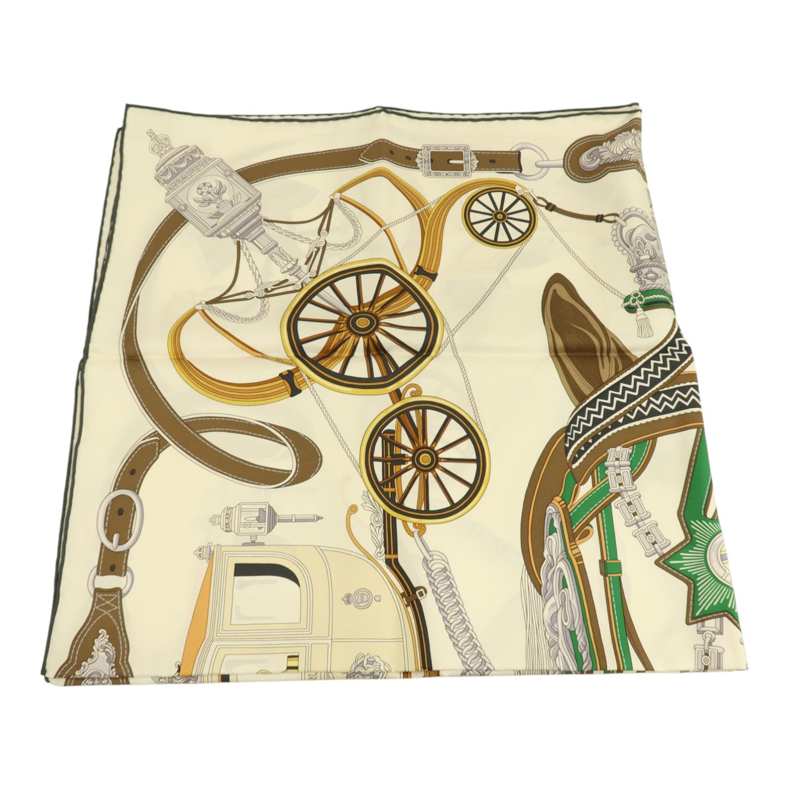 HERMES 絲質Scarf 90x90cm絲巾