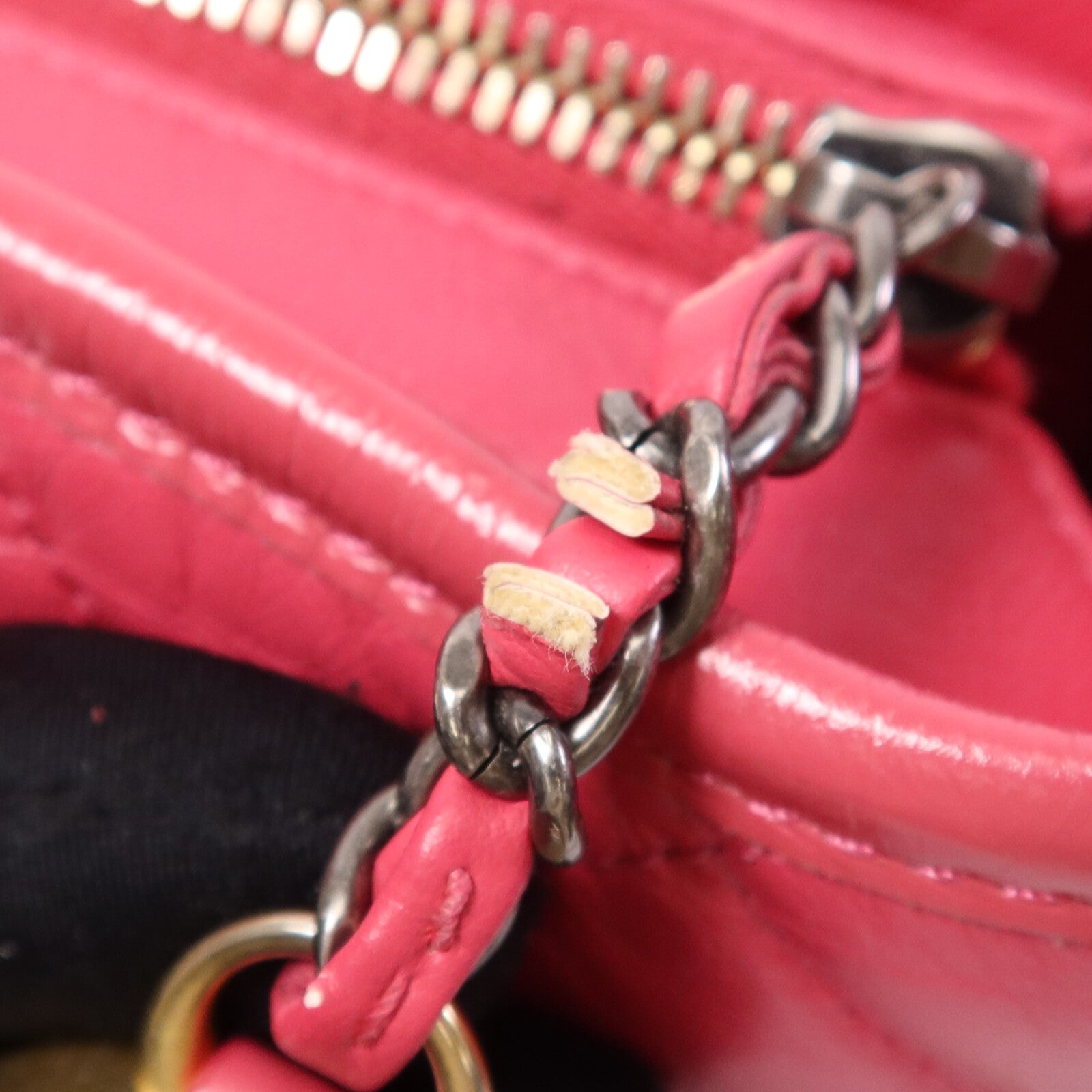 CHANEL 牛皮皮革Gabrielle Small鏈帶肩背袋