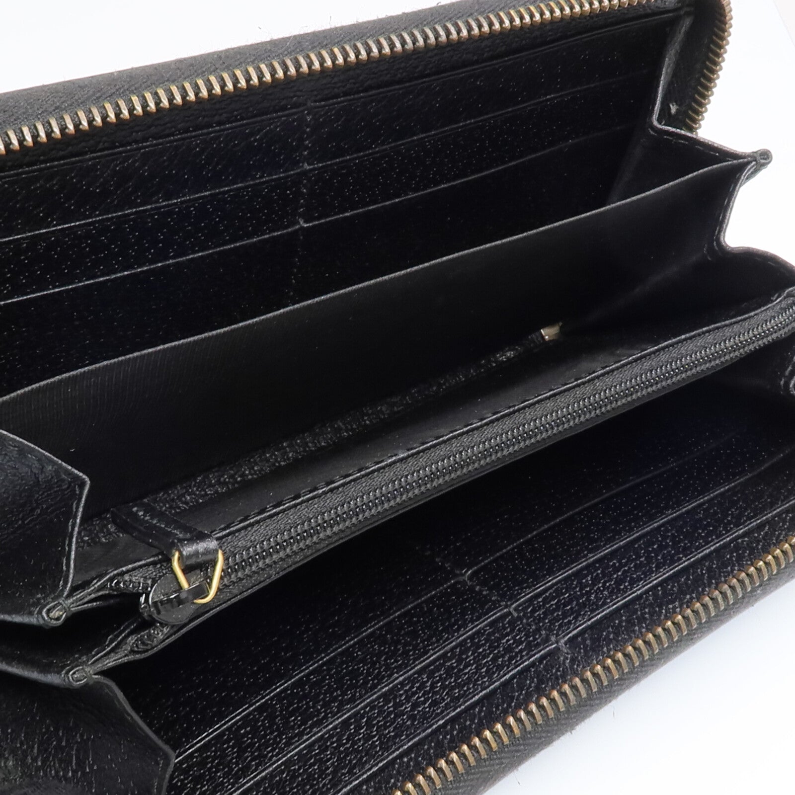 GUCCI 牛皮皮革Wallet金扣長錢包