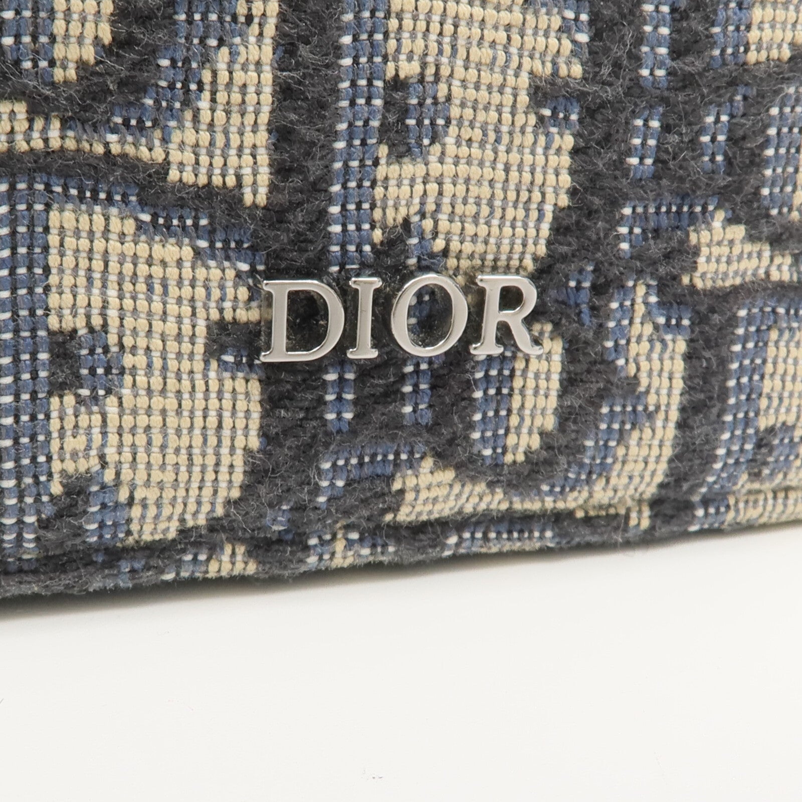 Dior 帆布/牛皮皮革Saddle Card Holder卡片套