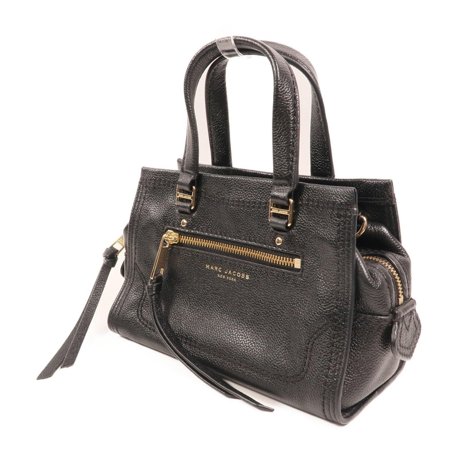 MARC JACOBS 牛皮皮革Mini Cruiser金扣手挽肩背兩用袋