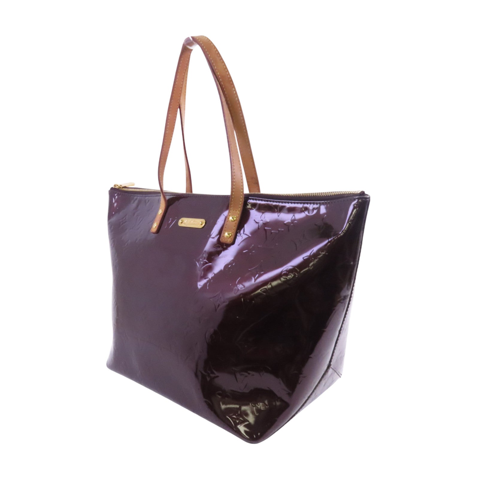 LOUIS VUITTON Vernis Bellevue GM金扣肩背袋