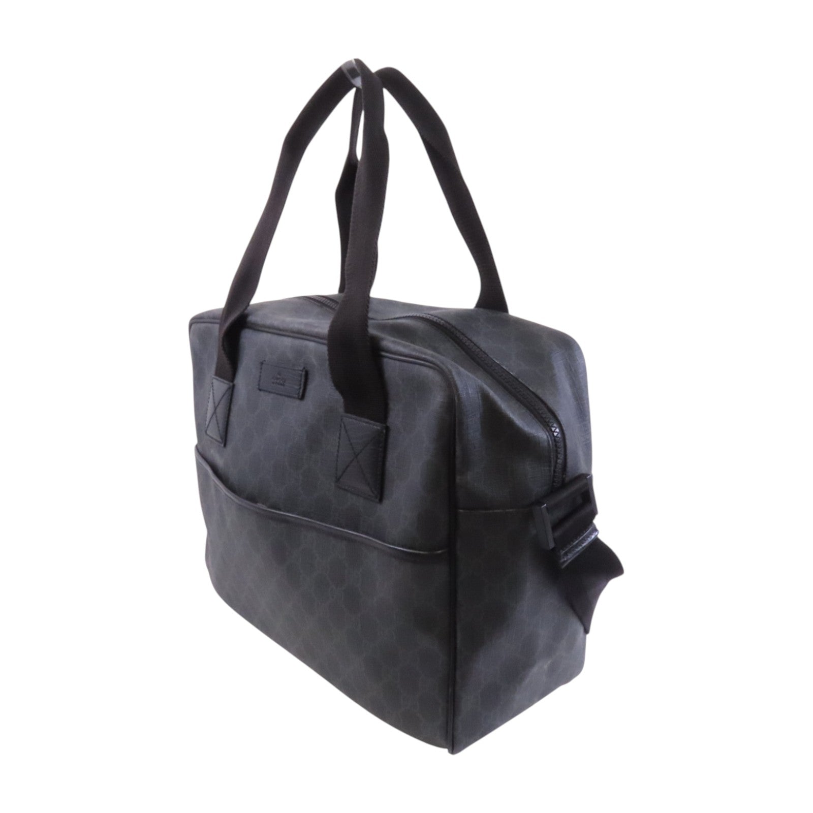 GUCCI 塗層帆布Supreme手挽肩背兩用袋