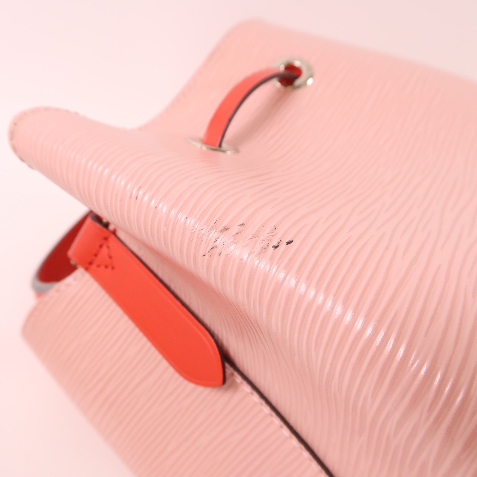 LOUIS VUITTON LV SHW Neo Noe BB 2 Way Shoulder Bag M53609 Epi Leather Pink Red