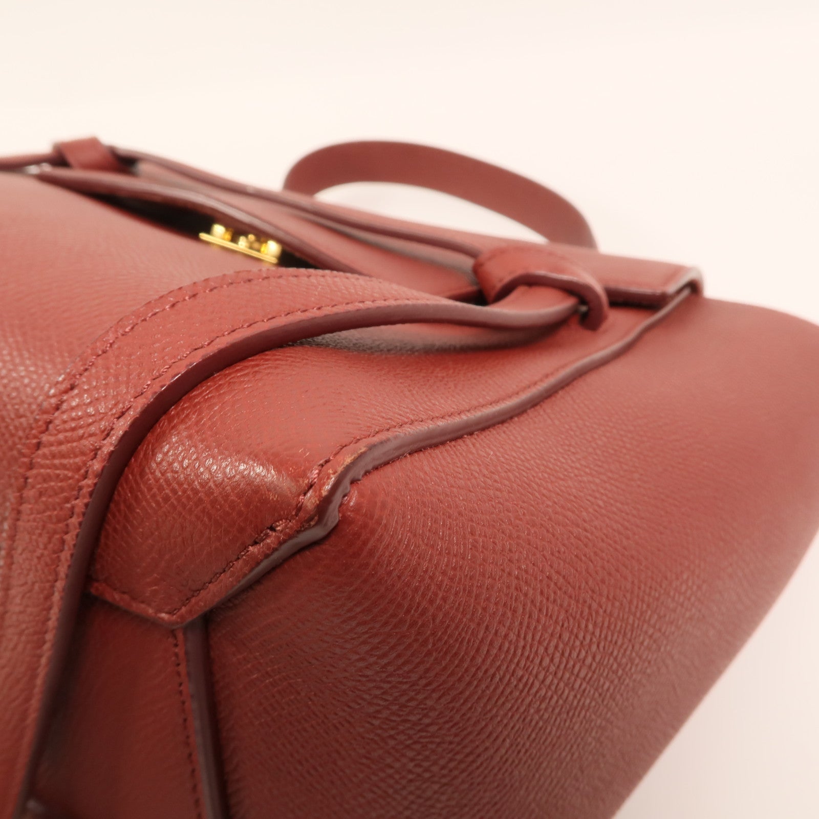 CELINE 牛皮皮革Micro Belt Bag手挽肩背兩用袋