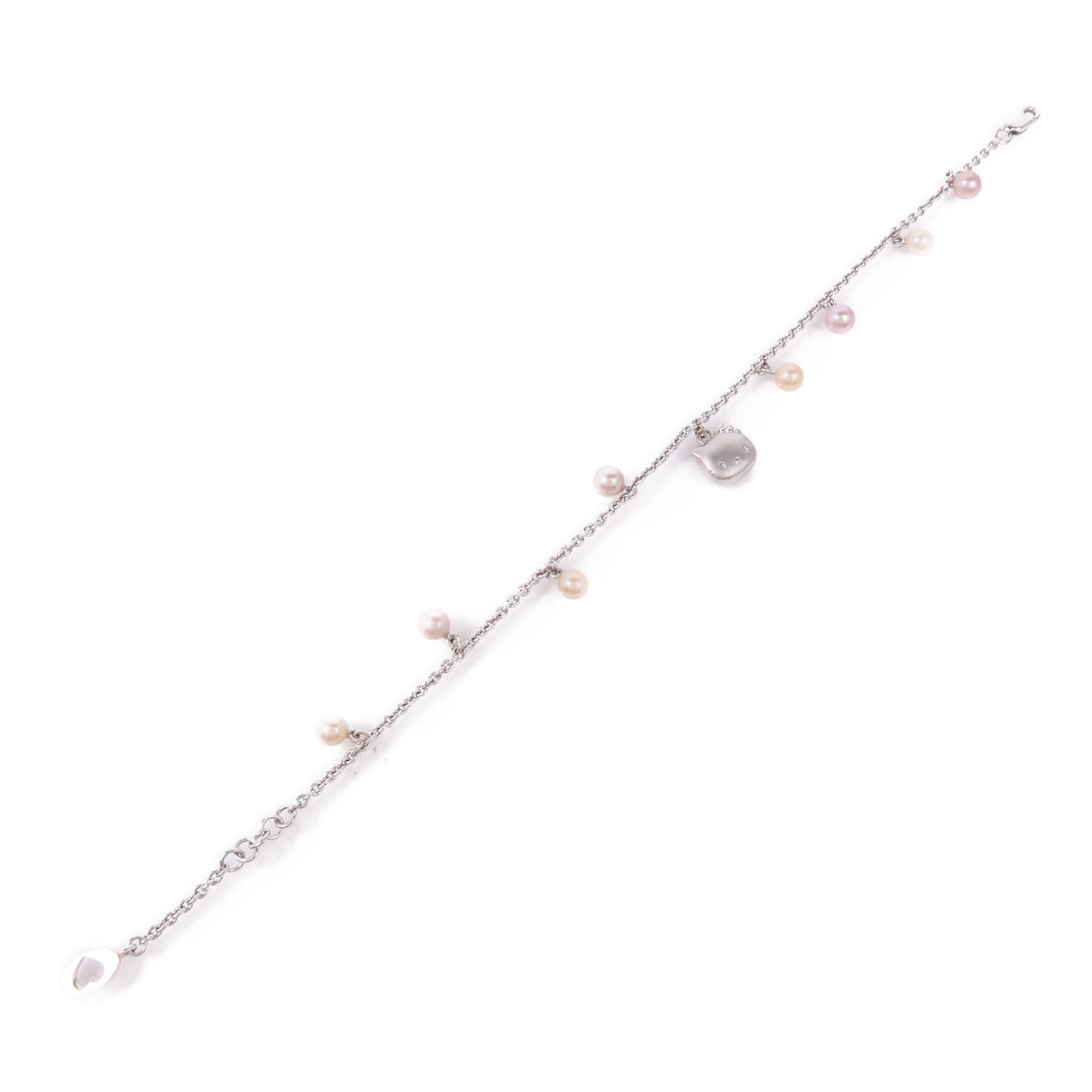 JEWELRY 18K白金Pearl Bracelet手鏈