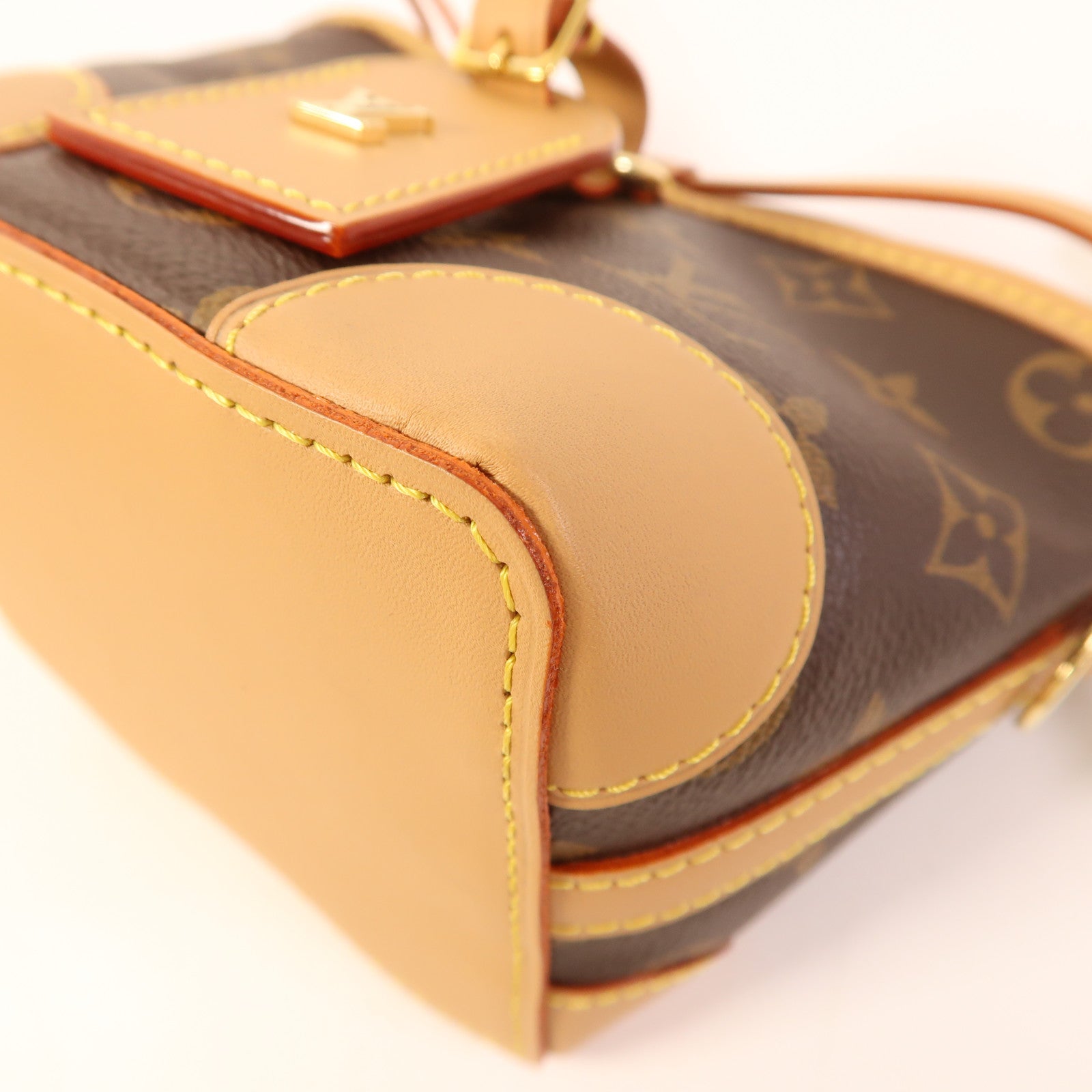 LOUIS VUITTON LV GHW Noe Purse Shoulder Bag M57099 Monogram Brown