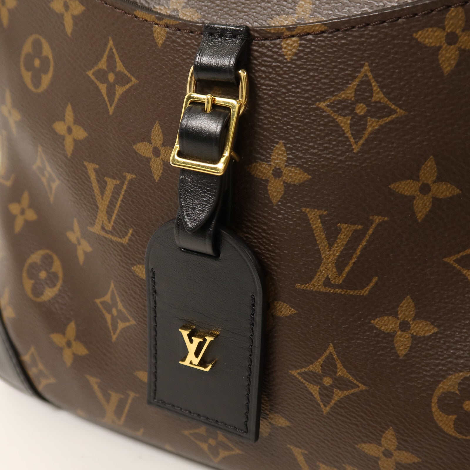 LOUIS VUITTON Monogram Odeon PM金扣肩背袋