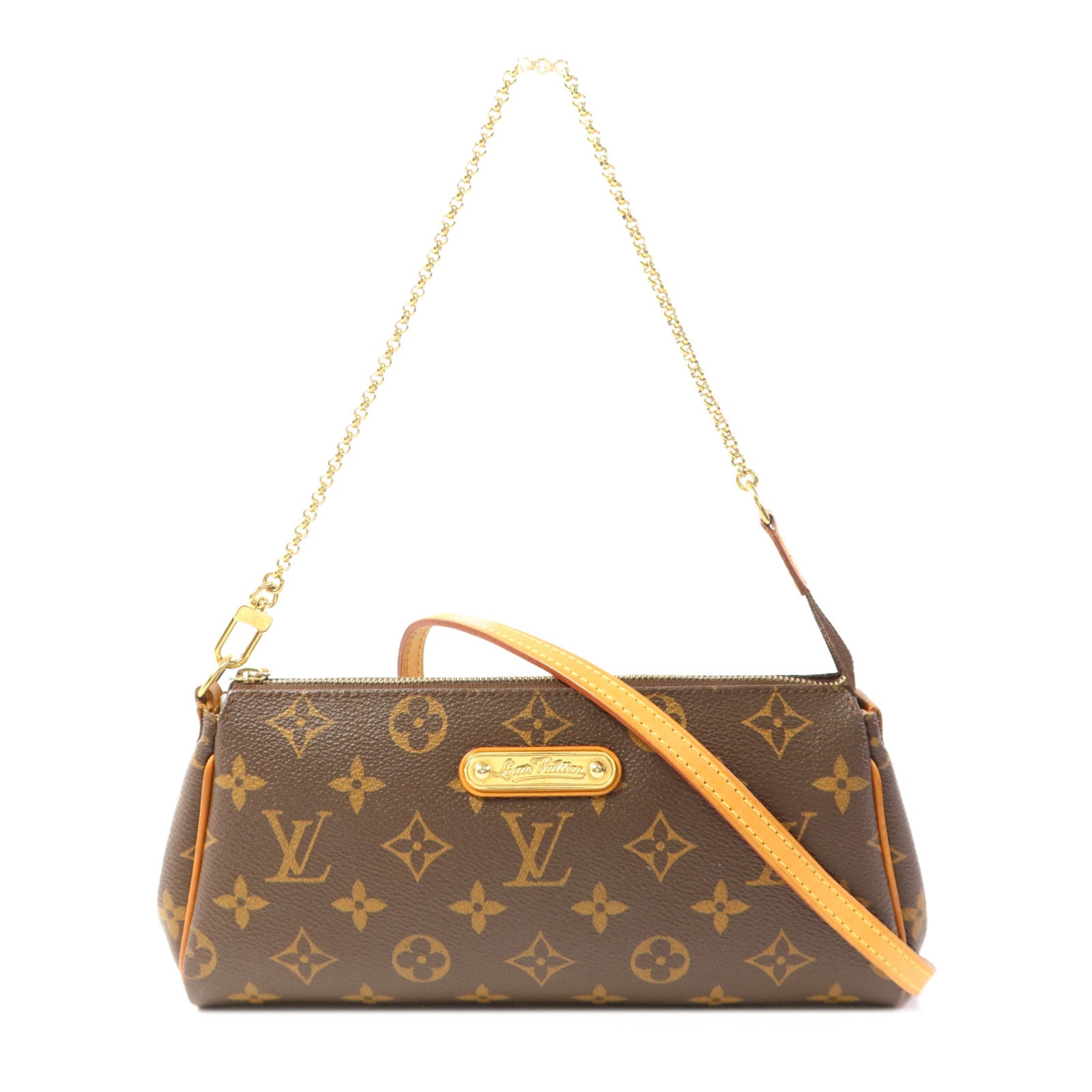 LOUIS VUITTON Monogram Eva金扣手挽肩背兩用袋