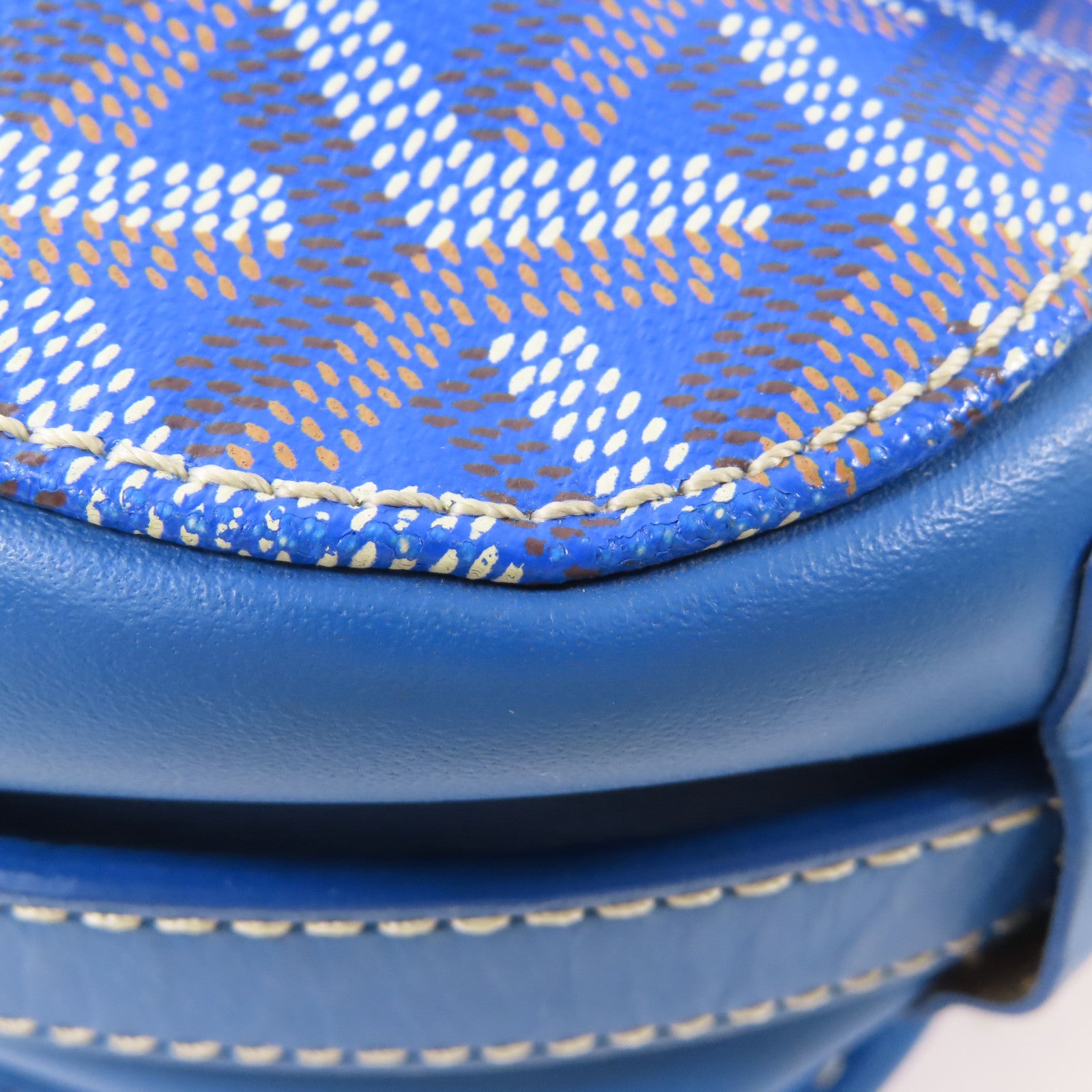 GOYARD 塗層帆布Belvedere銀扣肩背袋