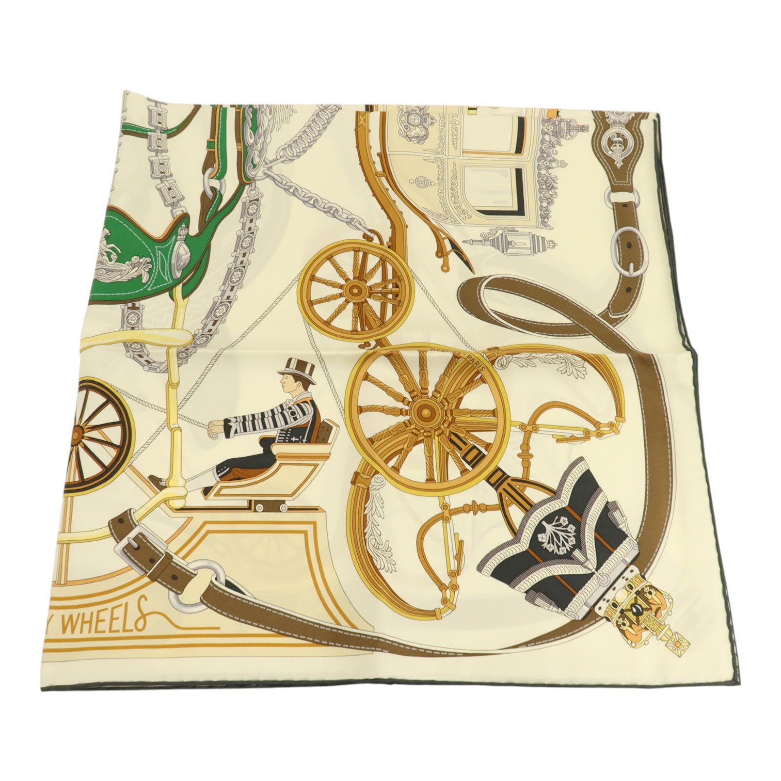 HERMES 絲質Scarf 90x90cm絲巾