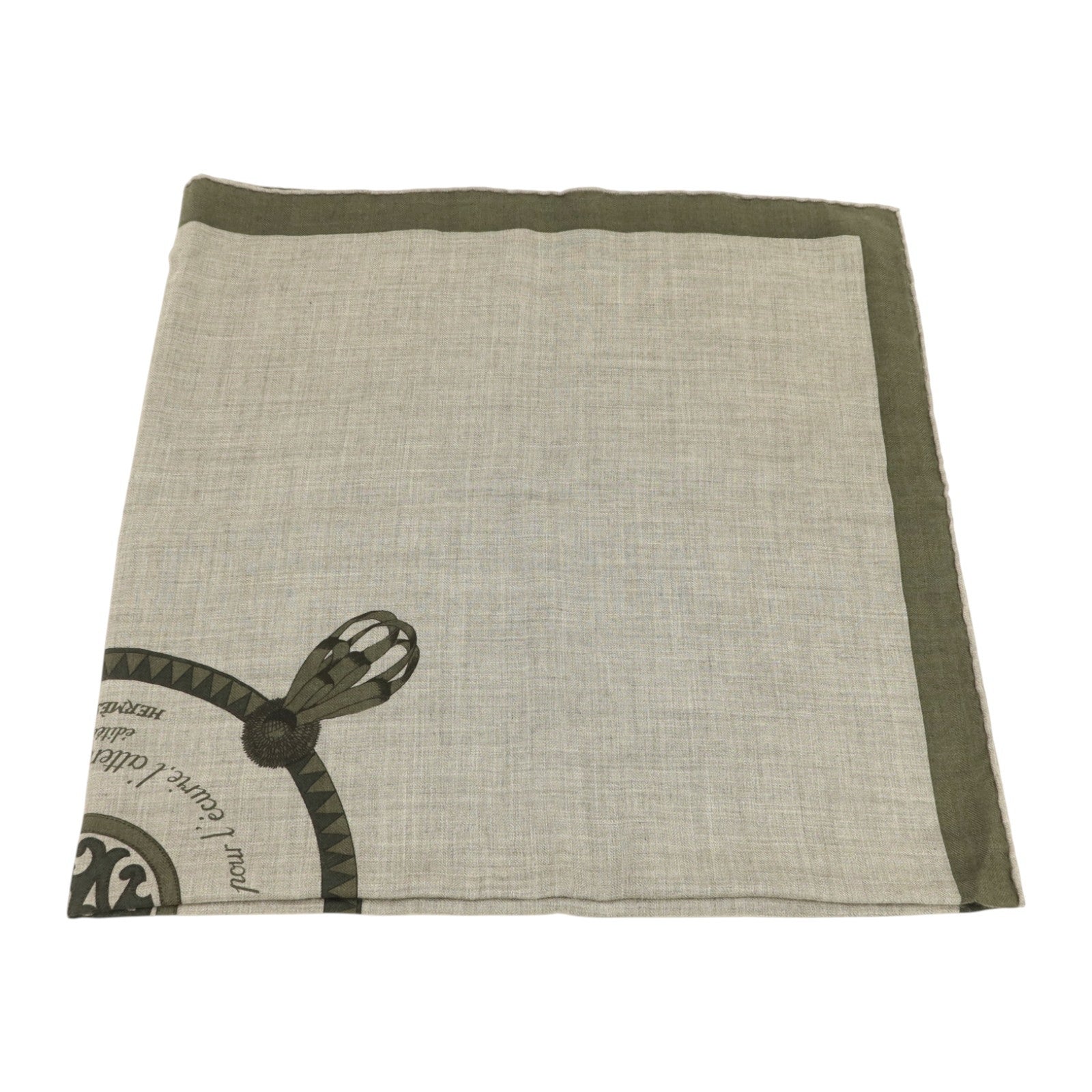HERMES 羊絨Scarf 90x90圍巾