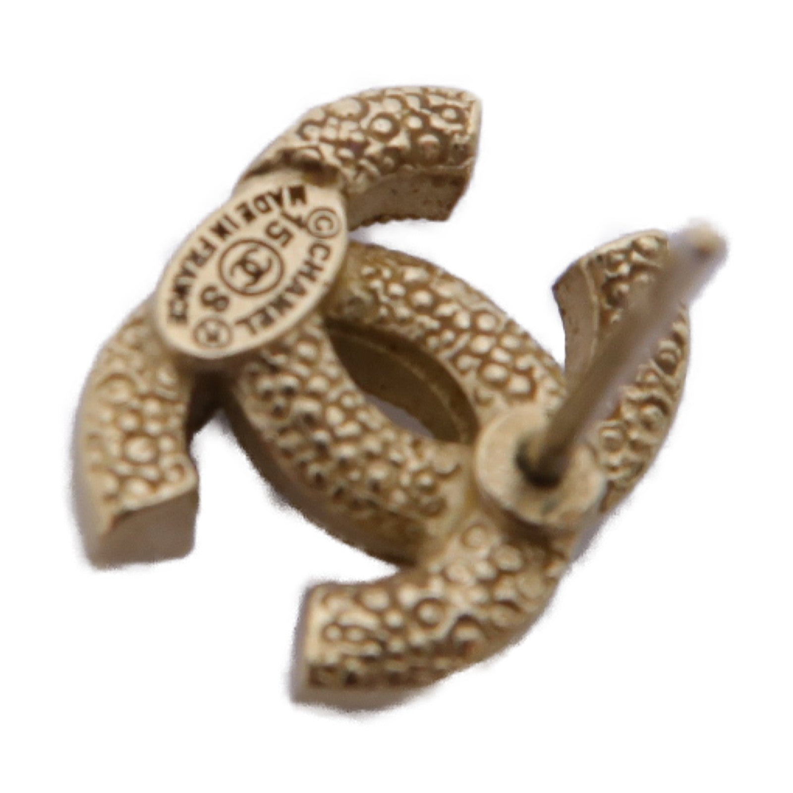 CHANEL 金屬Earrings耳環金色