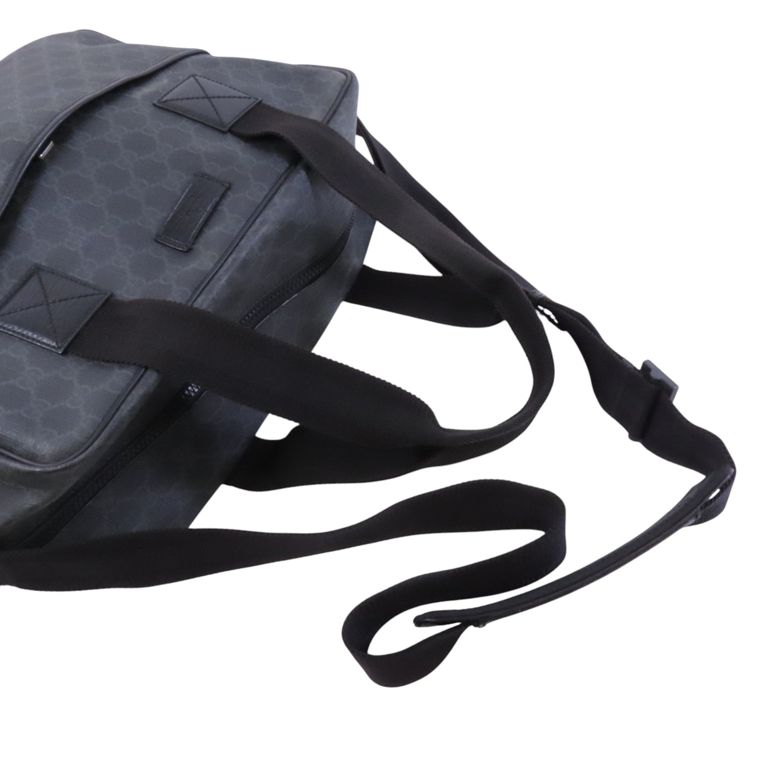 GUCCI 塗層帆布Supreme手挽肩背兩用袋