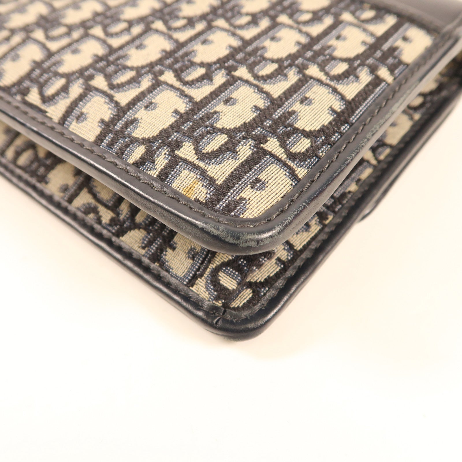 Dior 帆布Montaigne 30金扣肩背袋