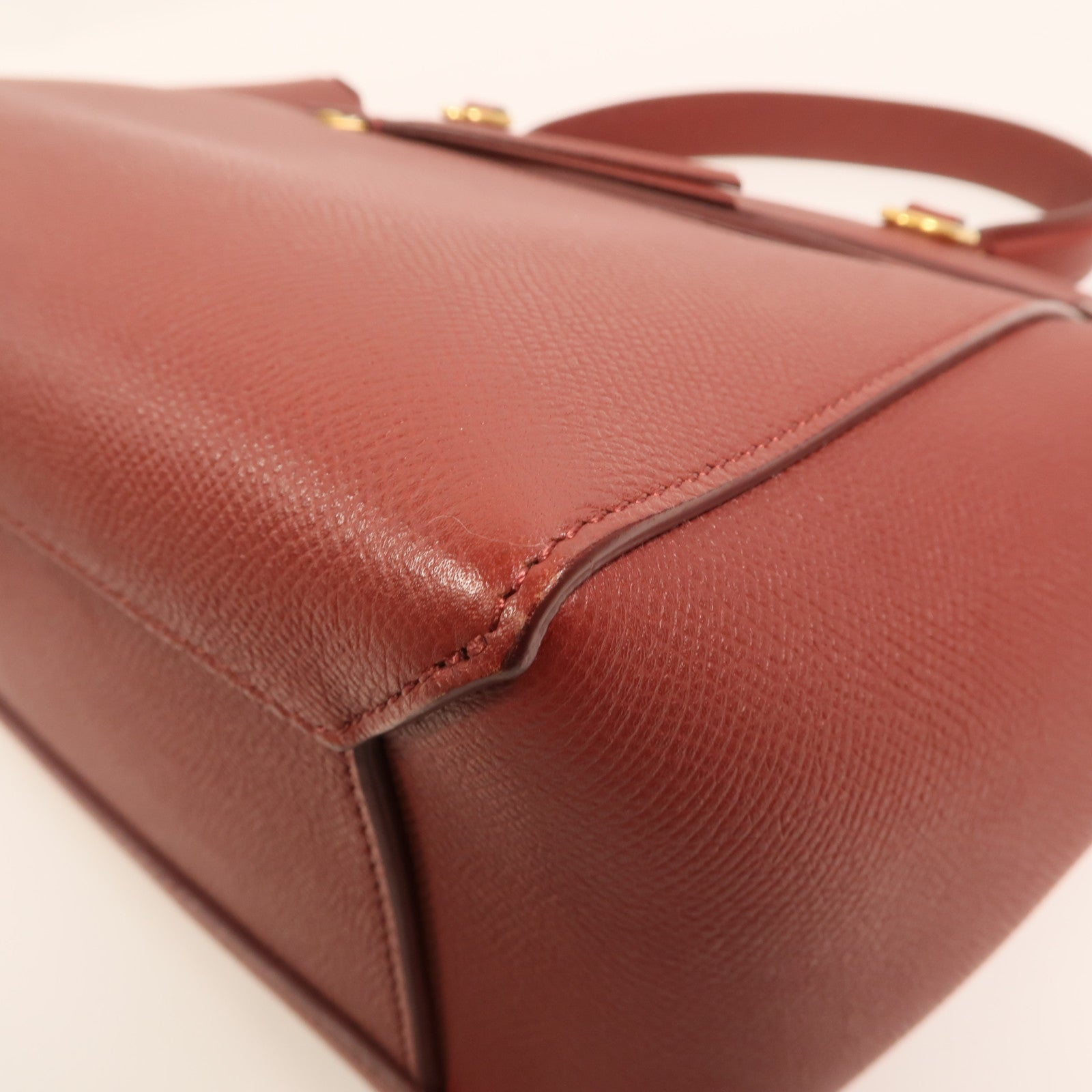 CELINE 牛皮皮革Micro Belt Bag手挽肩背兩用袋