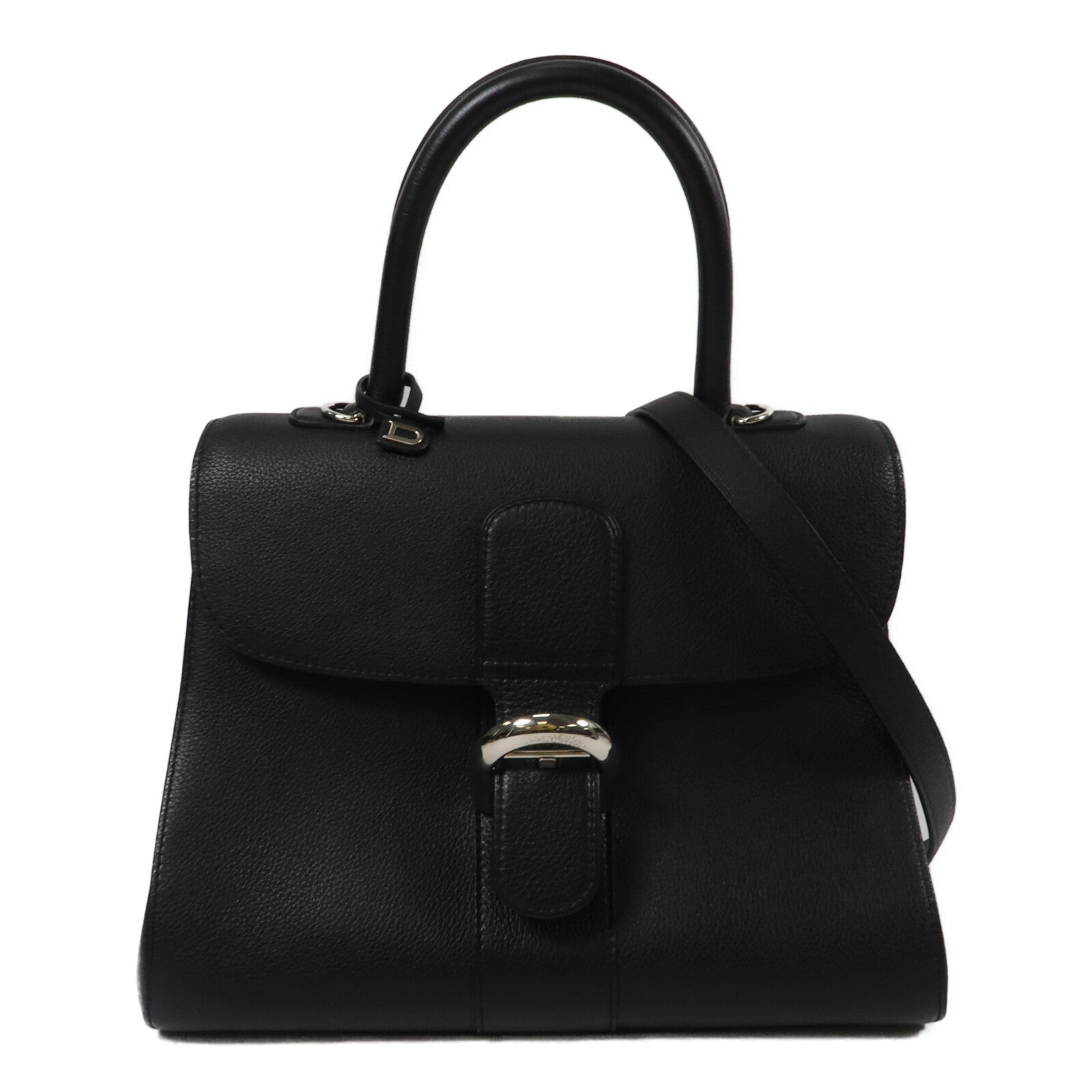 Delvaux 牛皮皮革Brillant MM手挽肩背兩用袋