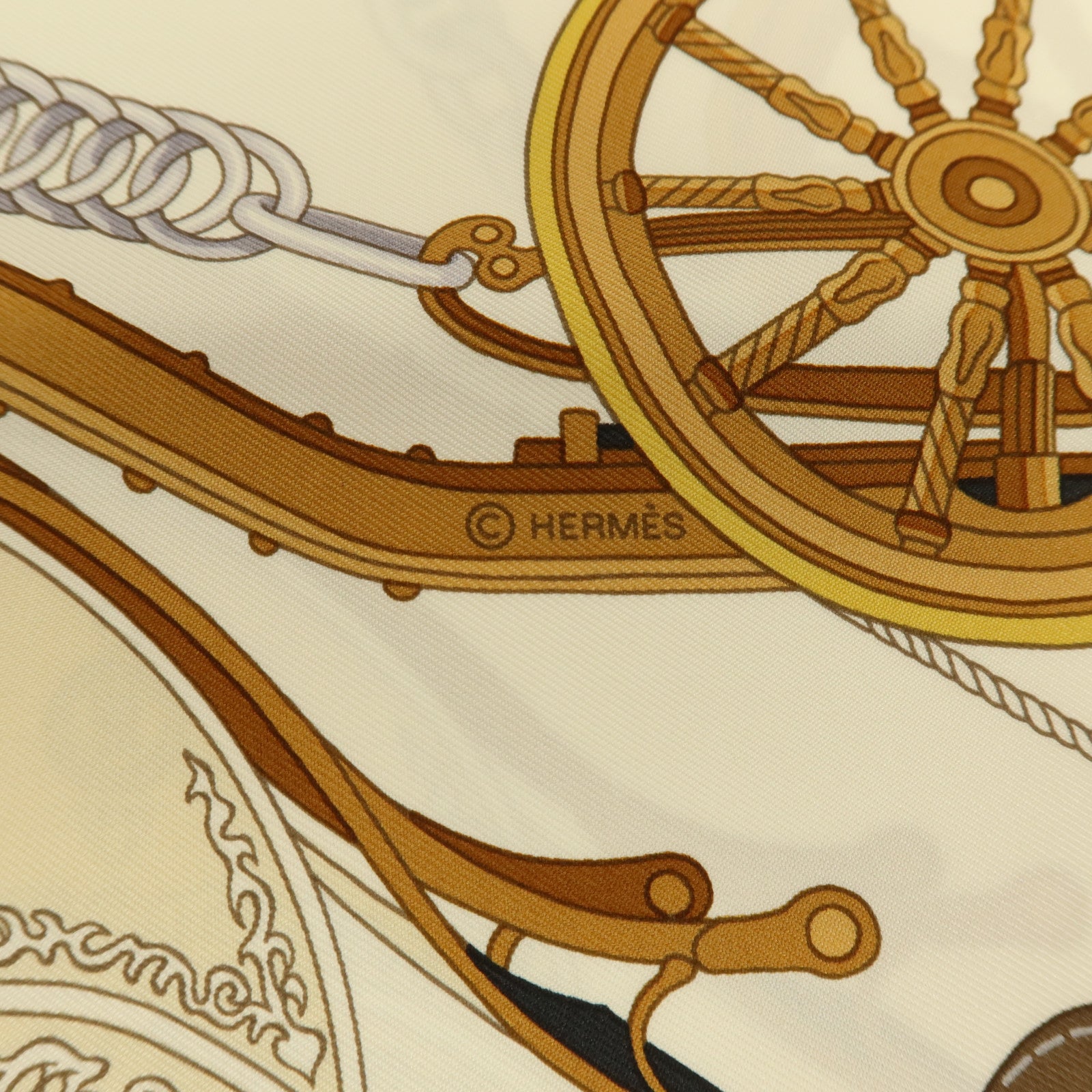 HERMES 絲質Scarf 90x90cm絲巾