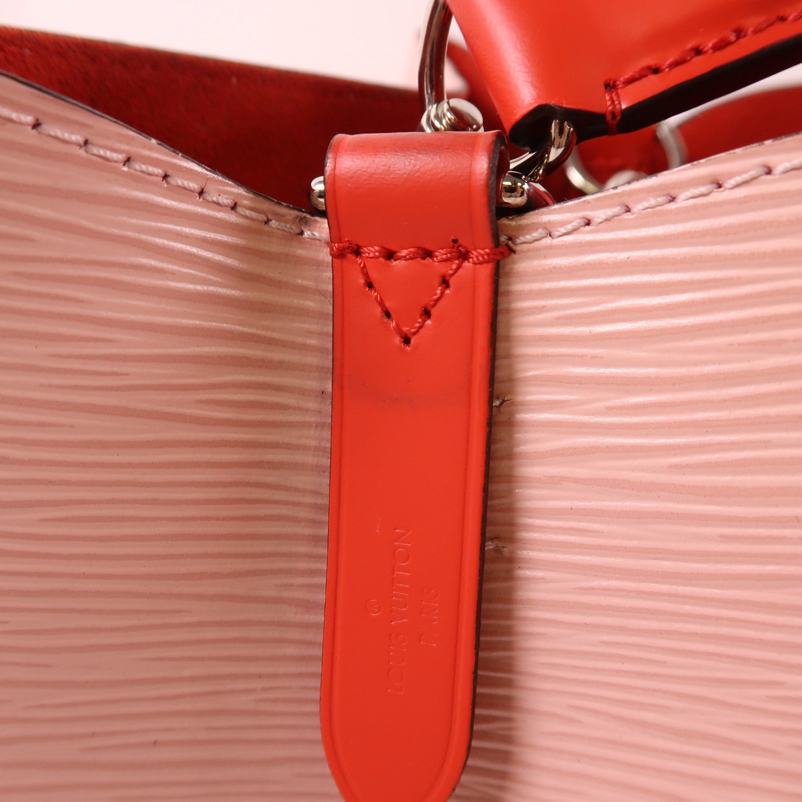 LOUIS VUITTON LV SHW Neo Noe BB 2 Way Shoulder Bag M53609 Epi Leather Pink Red