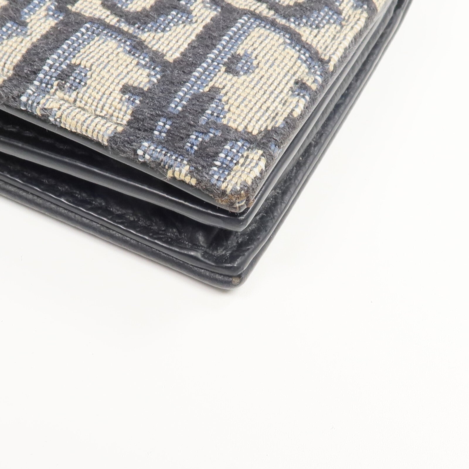 Dior 帆布/牛皮皮革Saddle Card Holder卡片套