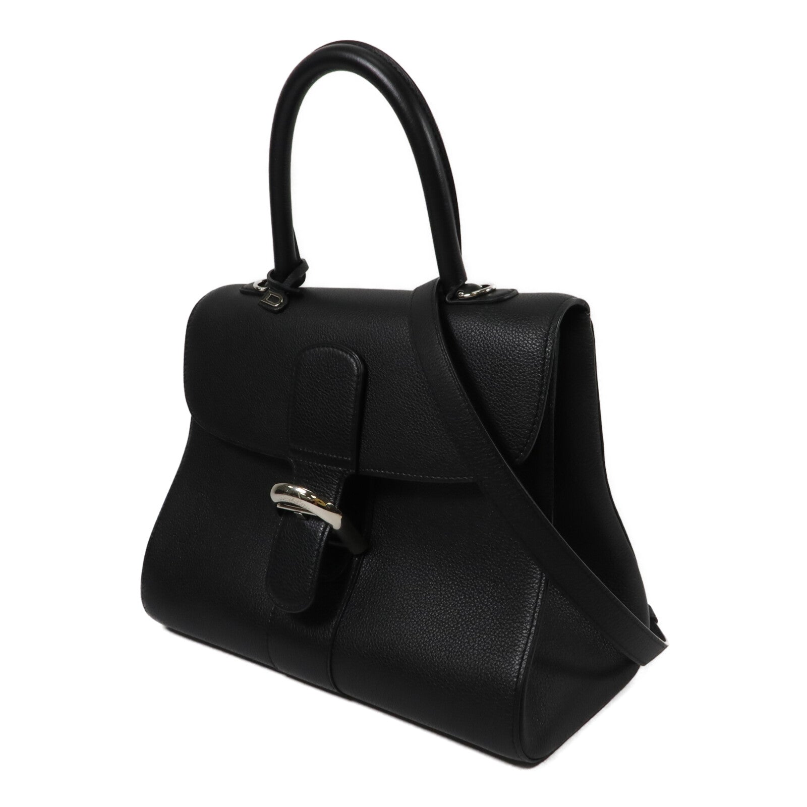 Delvaux 牛皮皮革Brillant MM手挽肩背兩用袋