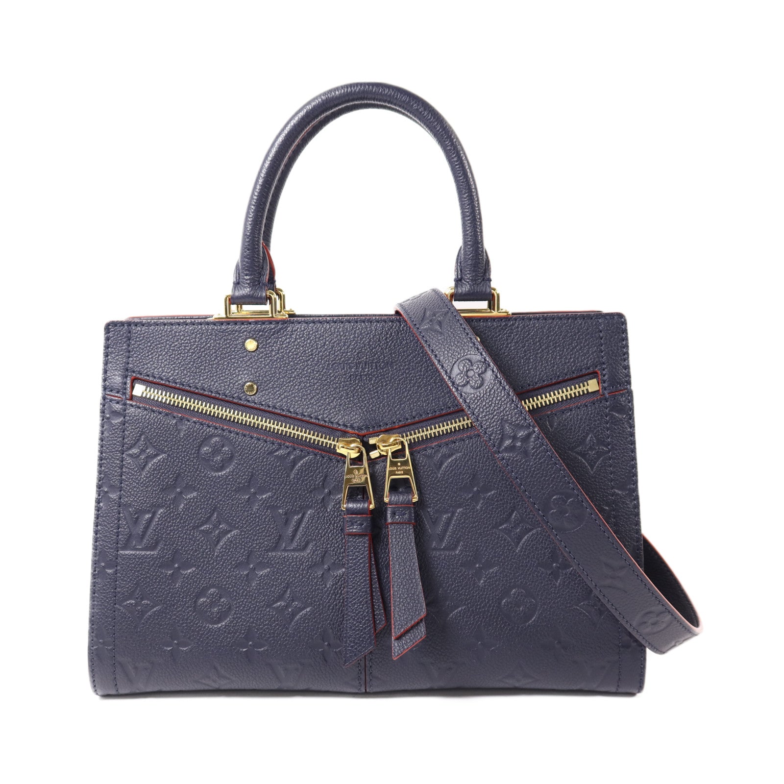 LOUIS VUITTON Monpgram Empreinte Sully PM金扣手挽肩背兩用袋