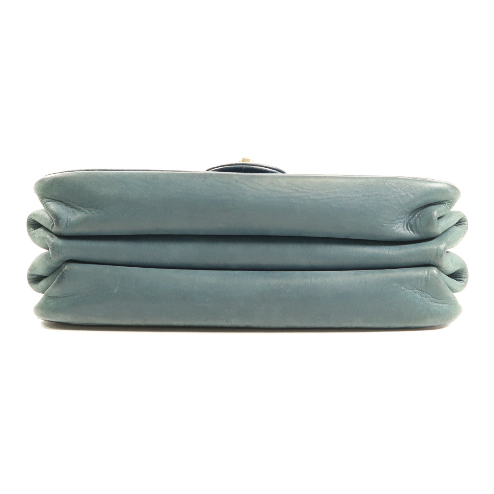 CHANEL 【激減優惠】牛皮皮革Chain Shoulder金扣手挽肩背兩用袋