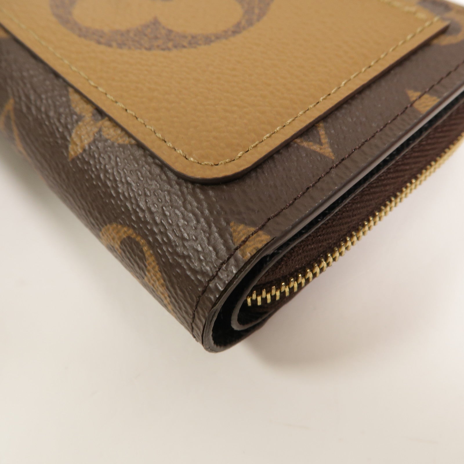 LOUIS VUITTON Monogram Reverse Lou Wallet錢包