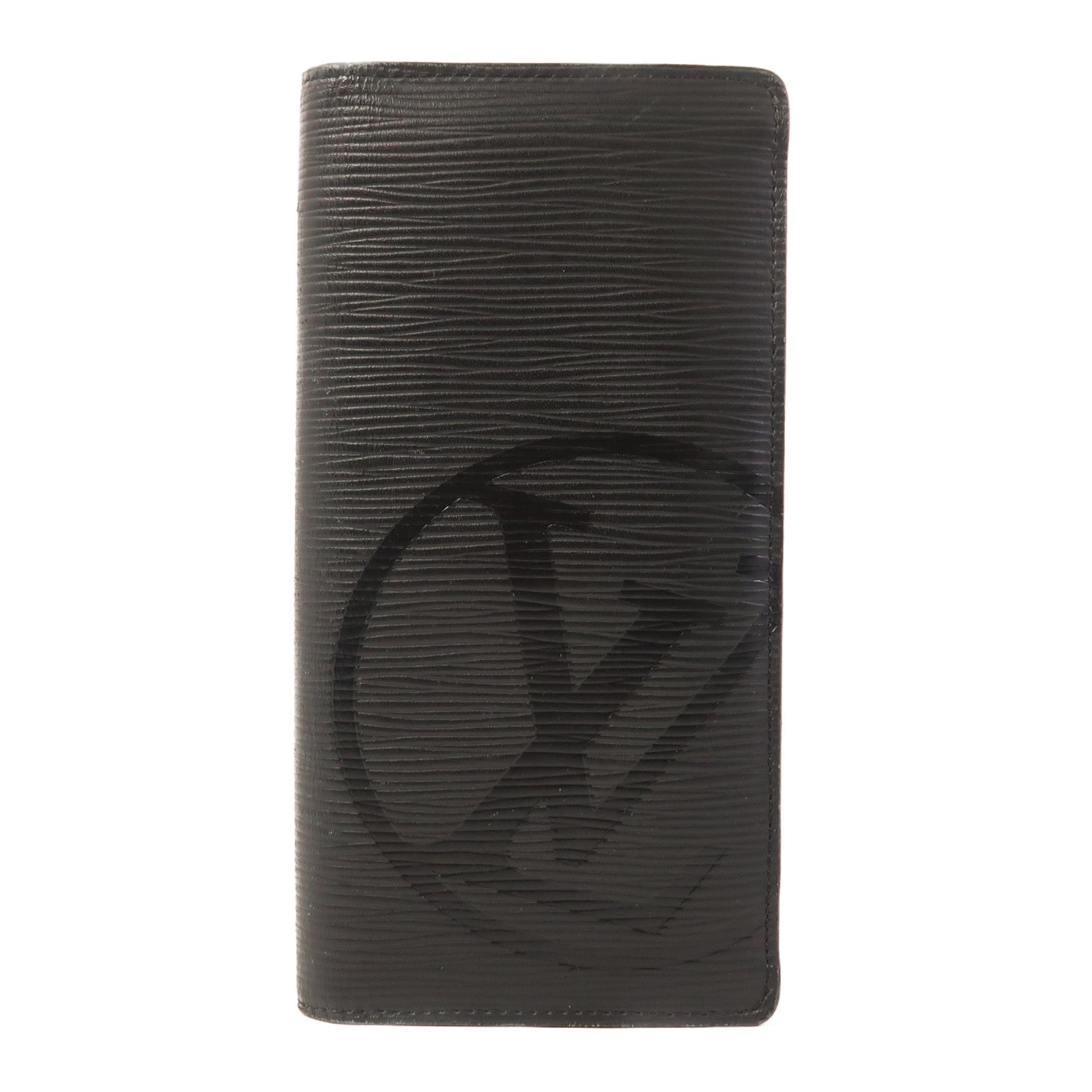 LOUIS VUITTON Epi Portefeuille Brazza銀扣長錢包