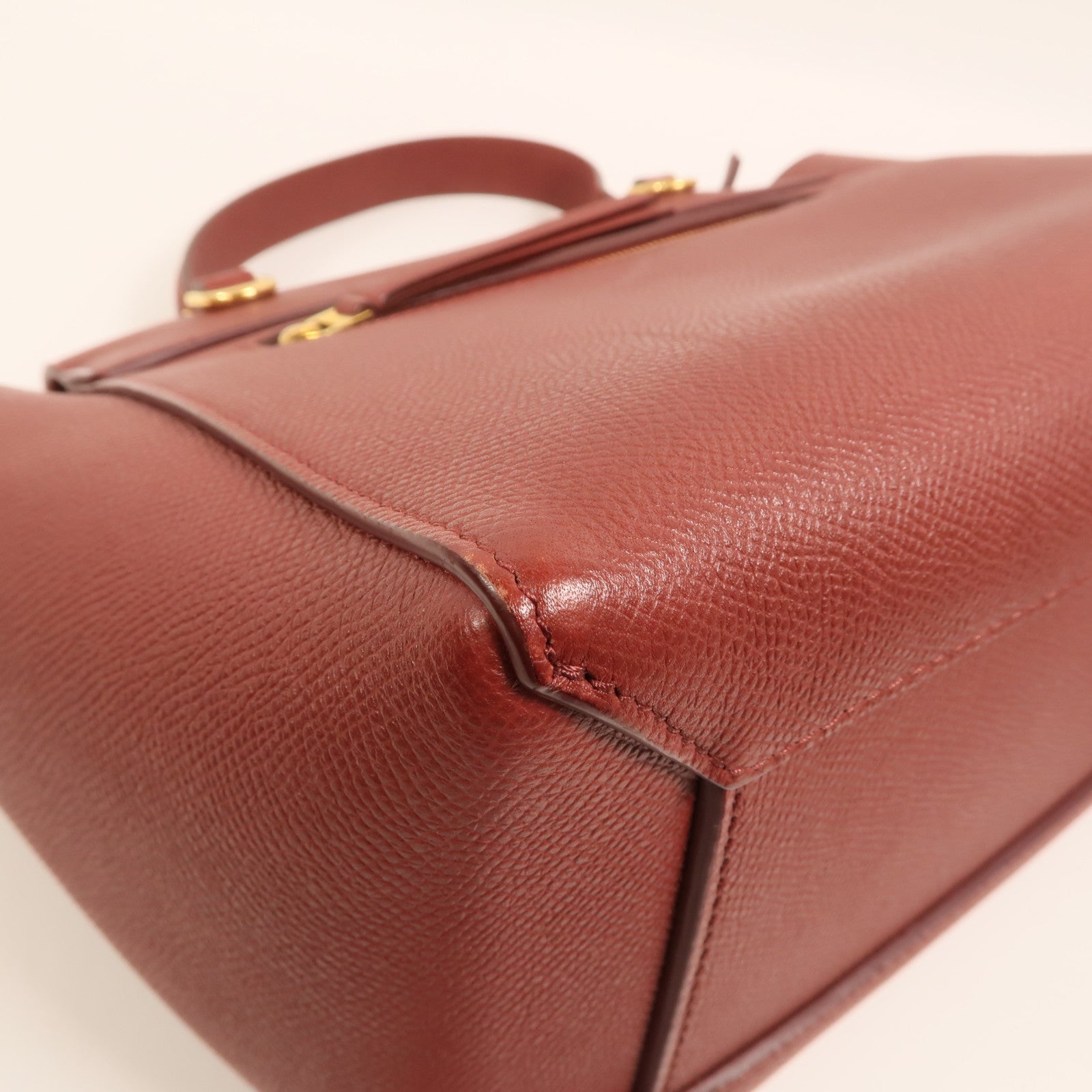CELINE 牛皮皮革Micro Belt Bag手挽肩背兩用袋