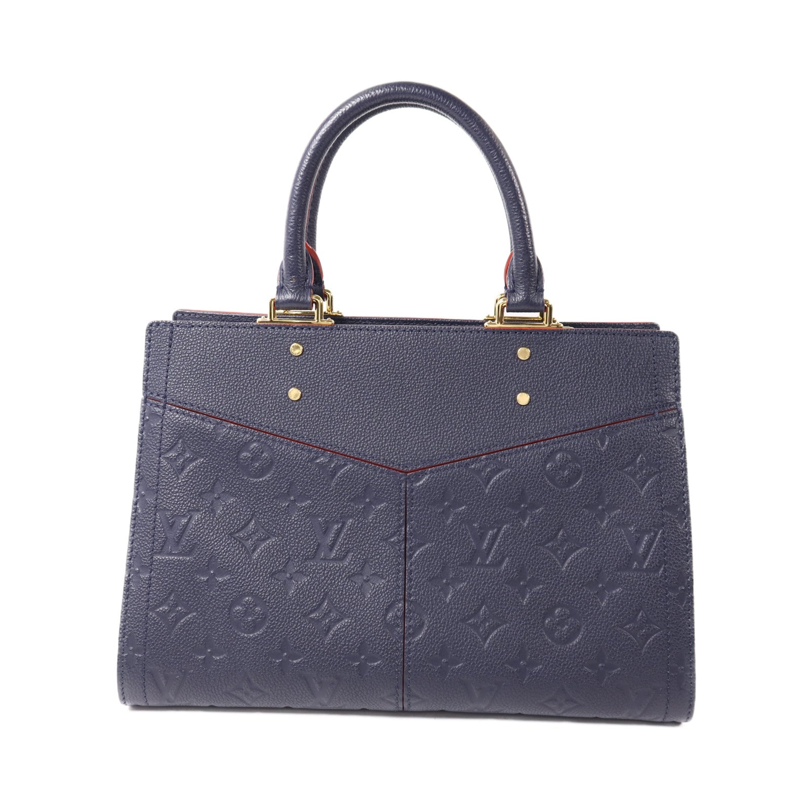LOUIS VUITTON Monpgram Empreinte Sully PM金扣手挽肩背兩用袋