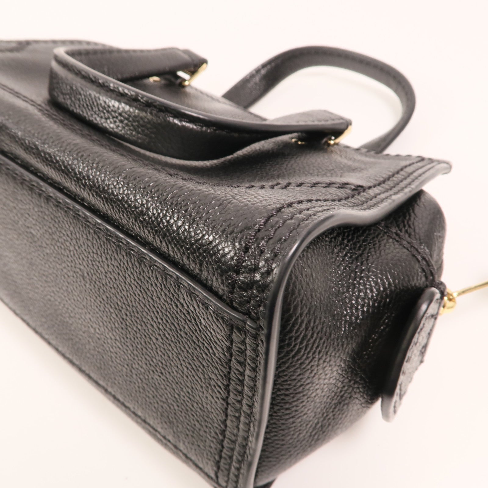 MARC JACOBS 牛皮皮革Mini Cruiser金扣手挽肩背兩用袋