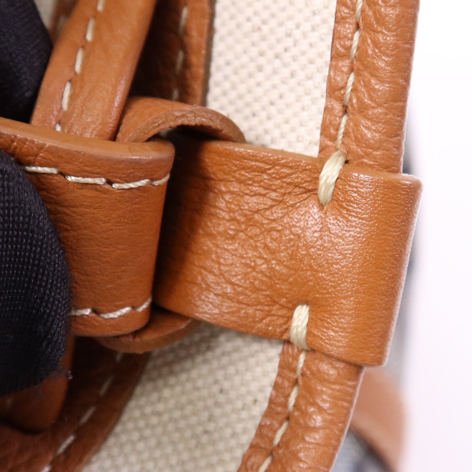 GOYARD 【激減優惠】塗層帆布Petit Flot Bucket銀扣肩背袋