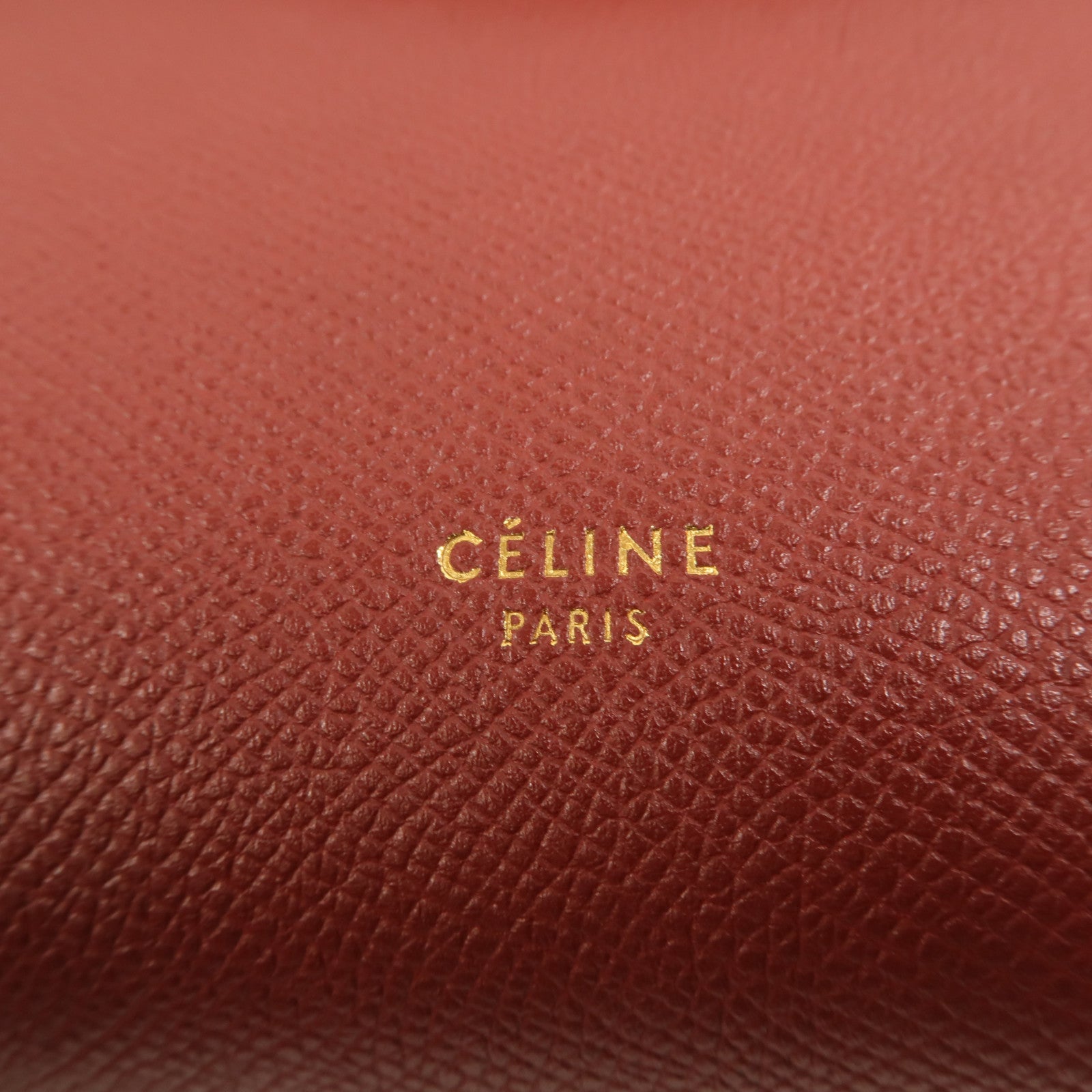 CELINE 牛皮皮革Micro Belt Bag手挽肩背兩用袋