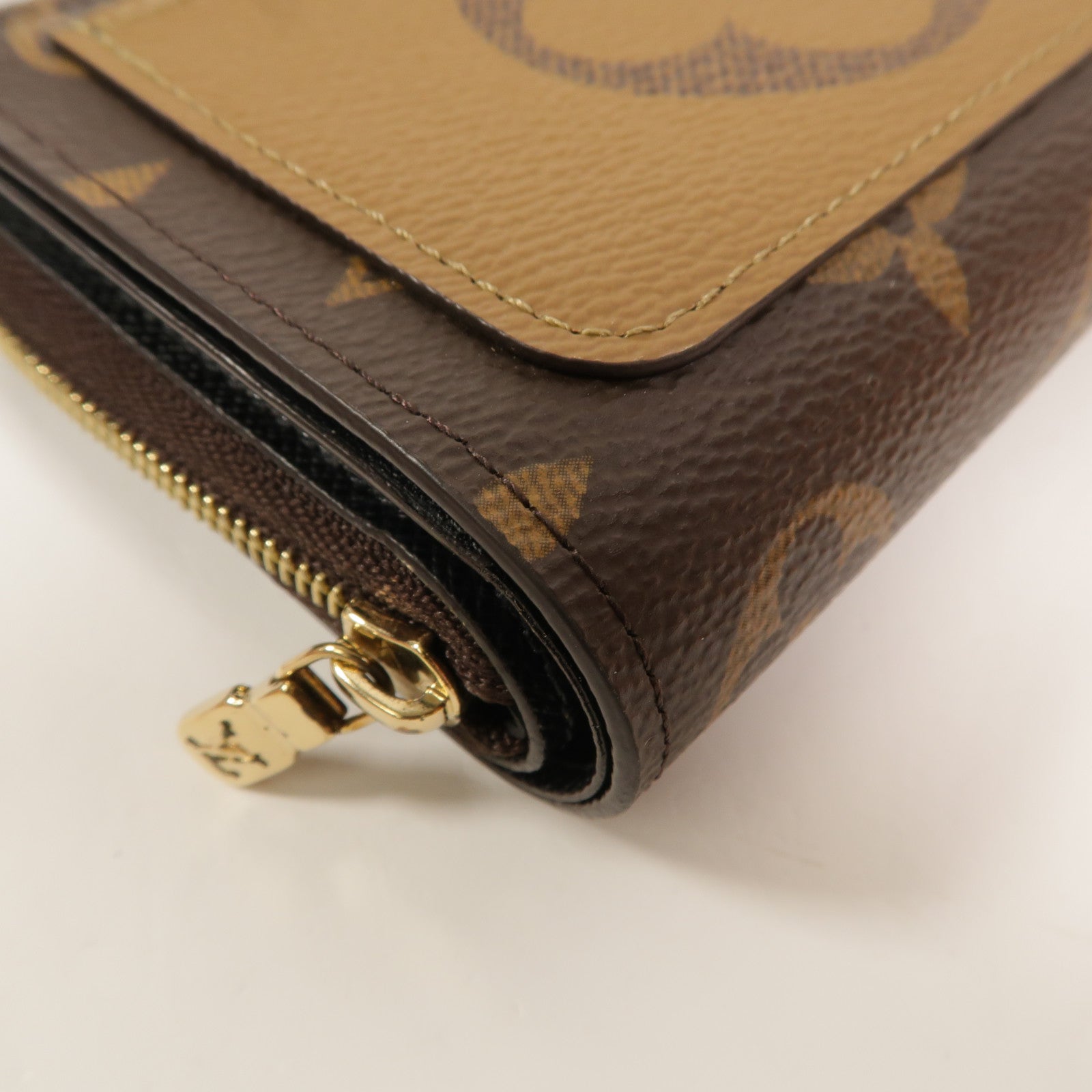 LOUIS VUITTON Monogram Reverse Lou Wallet錢包