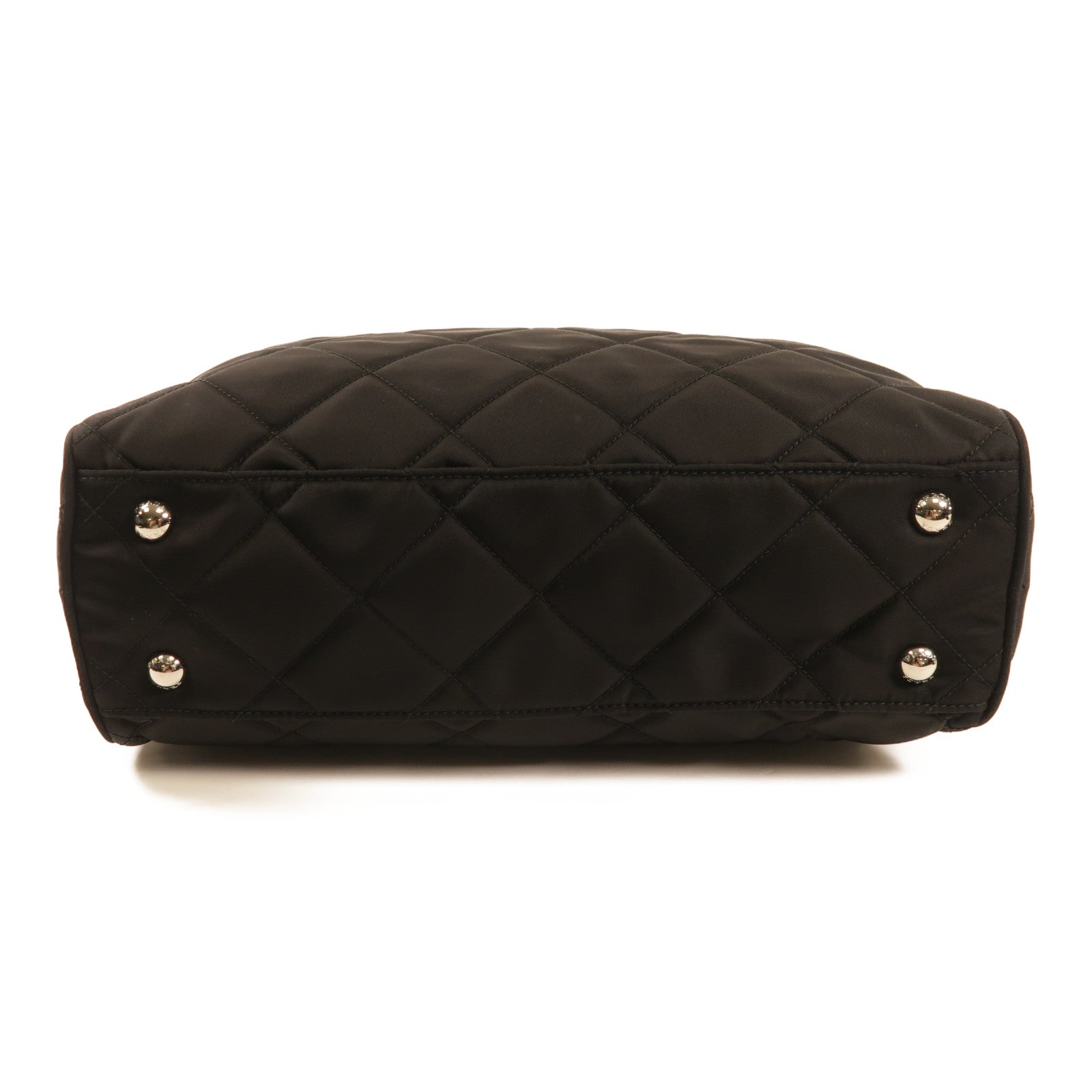 PRADA 尼龍Shoulder Bag銀扣肩背袋