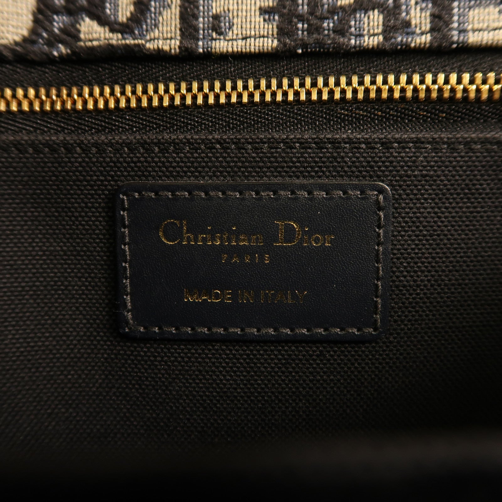 Dior 帆布Montaigne 30金扣肩背袋