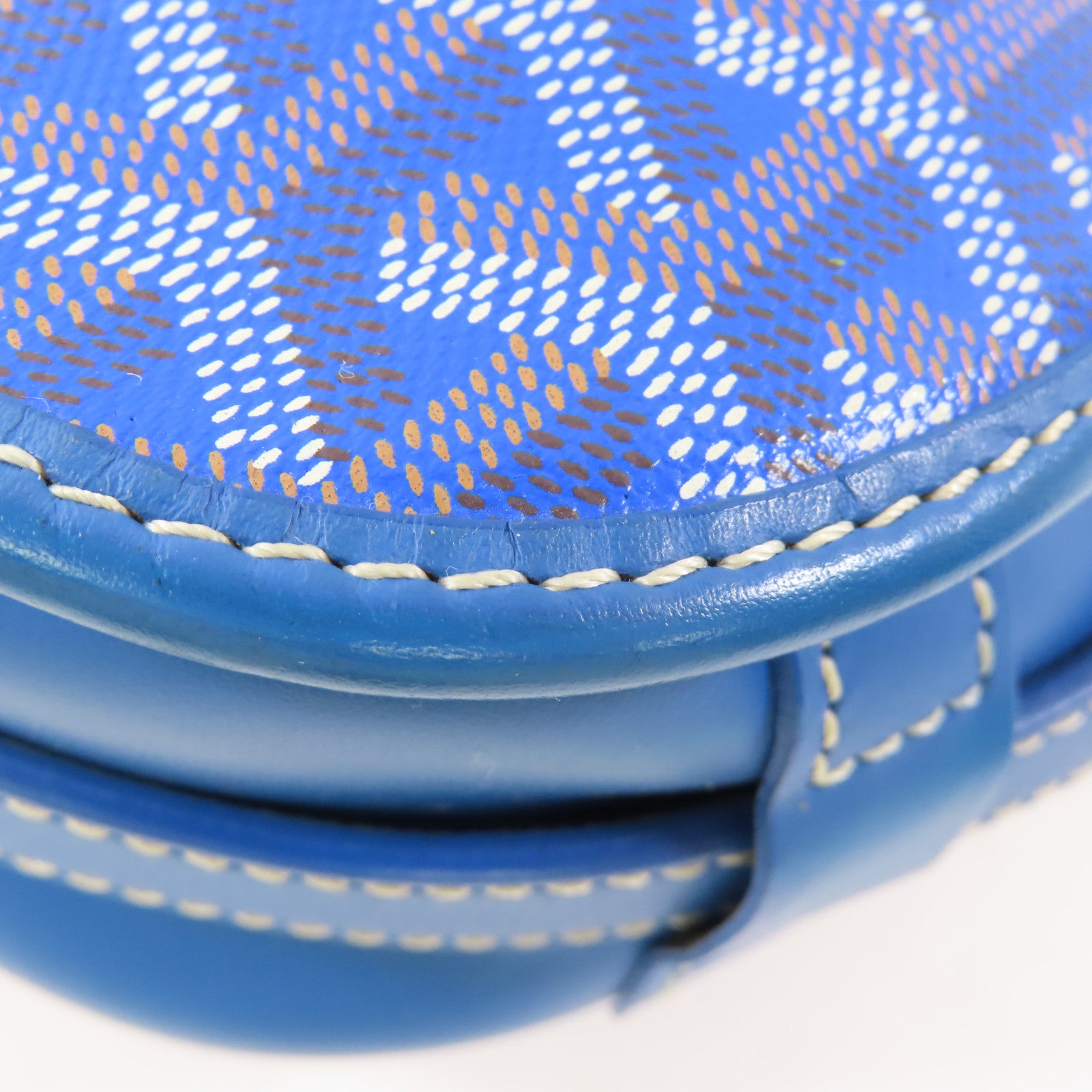GOYARD 塗層帆布Belvedere銀扣肩背袋