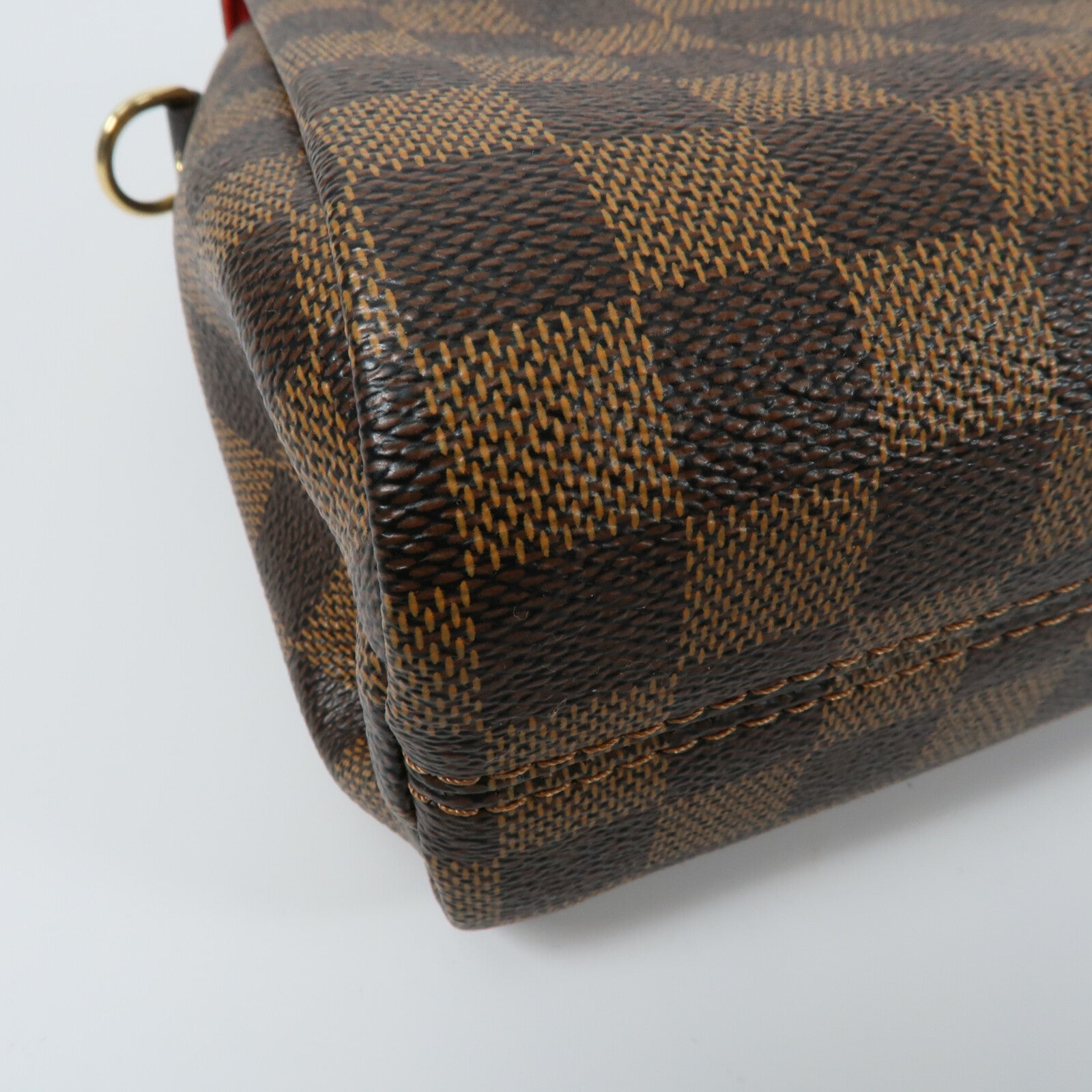 LOUIS VUITTON Damier Croisette手挽肩背兩用袋