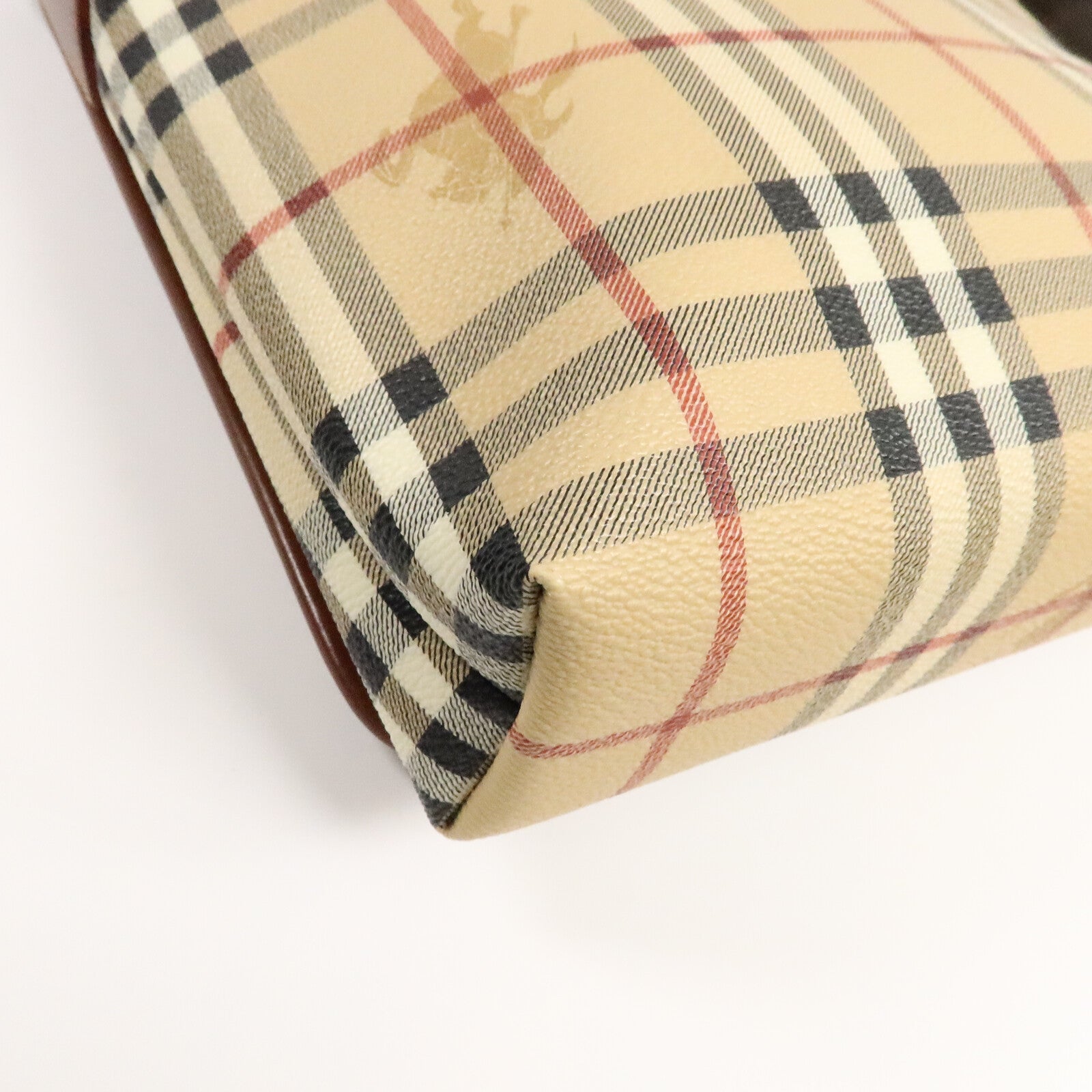 BURBERRY 塗層帆布Shoulder Bag肩背袋