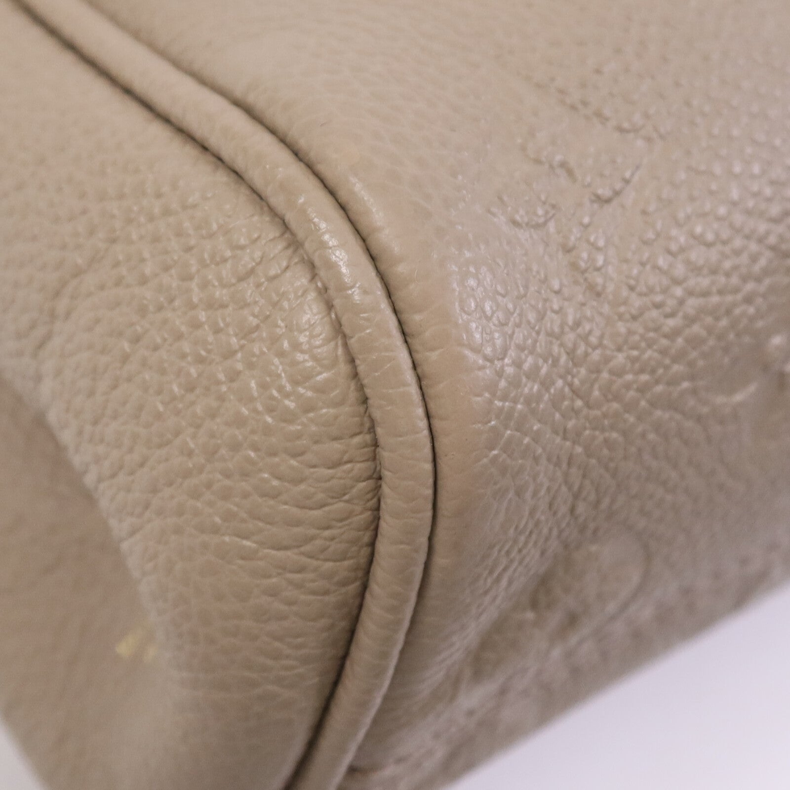 LOUIS VUITTON Monogram Empreinte Anytime Flat Bag金扣鏈帶肩背袋