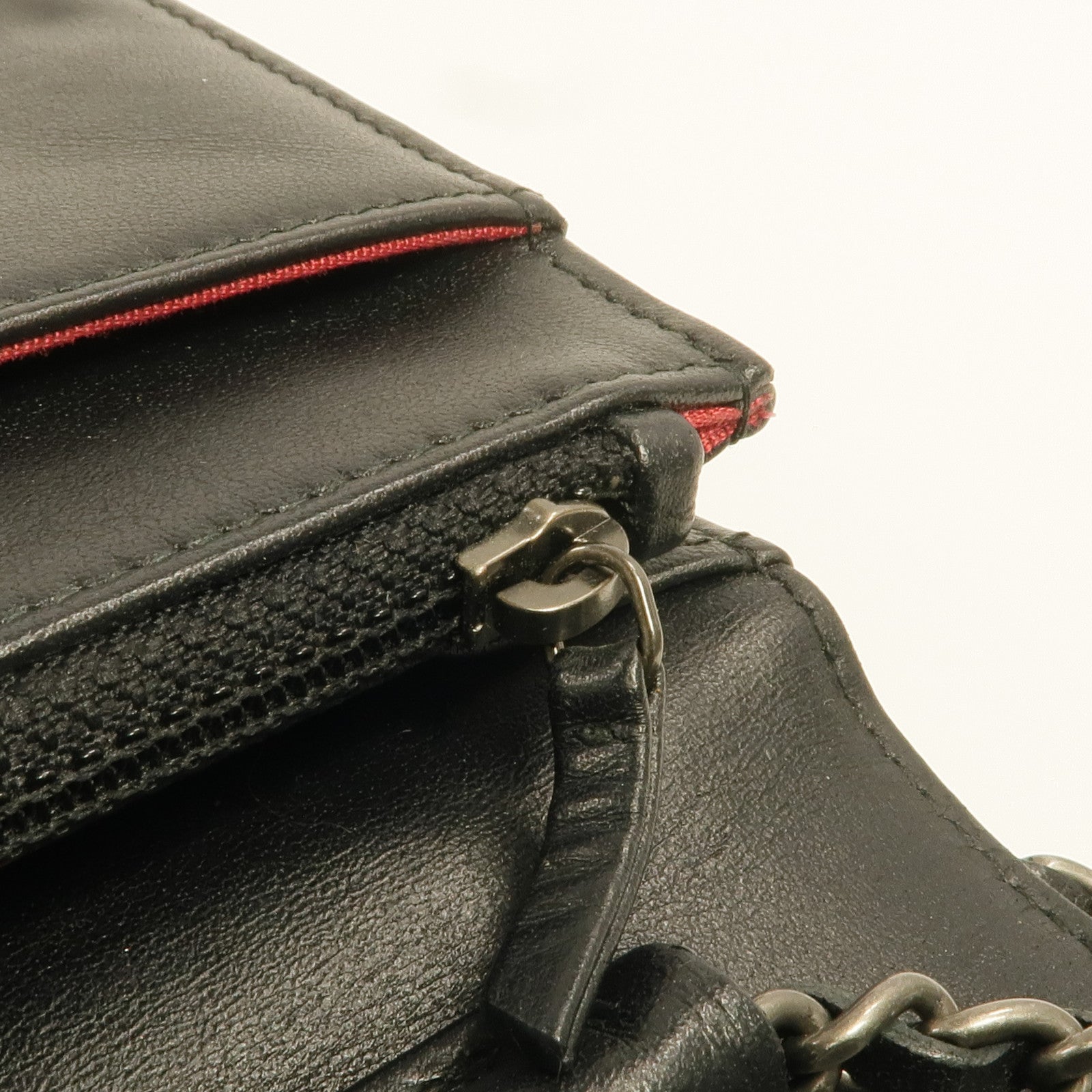 CHANEL 羊皮皮革WOC Wallet On Chain金扣鏈帶肩背袋